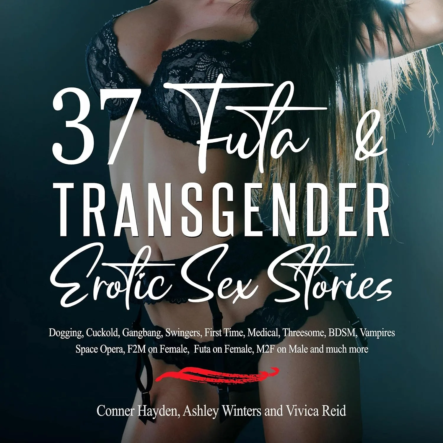 Portada de 37 Futa and Transgender Erotic Sex Stories
