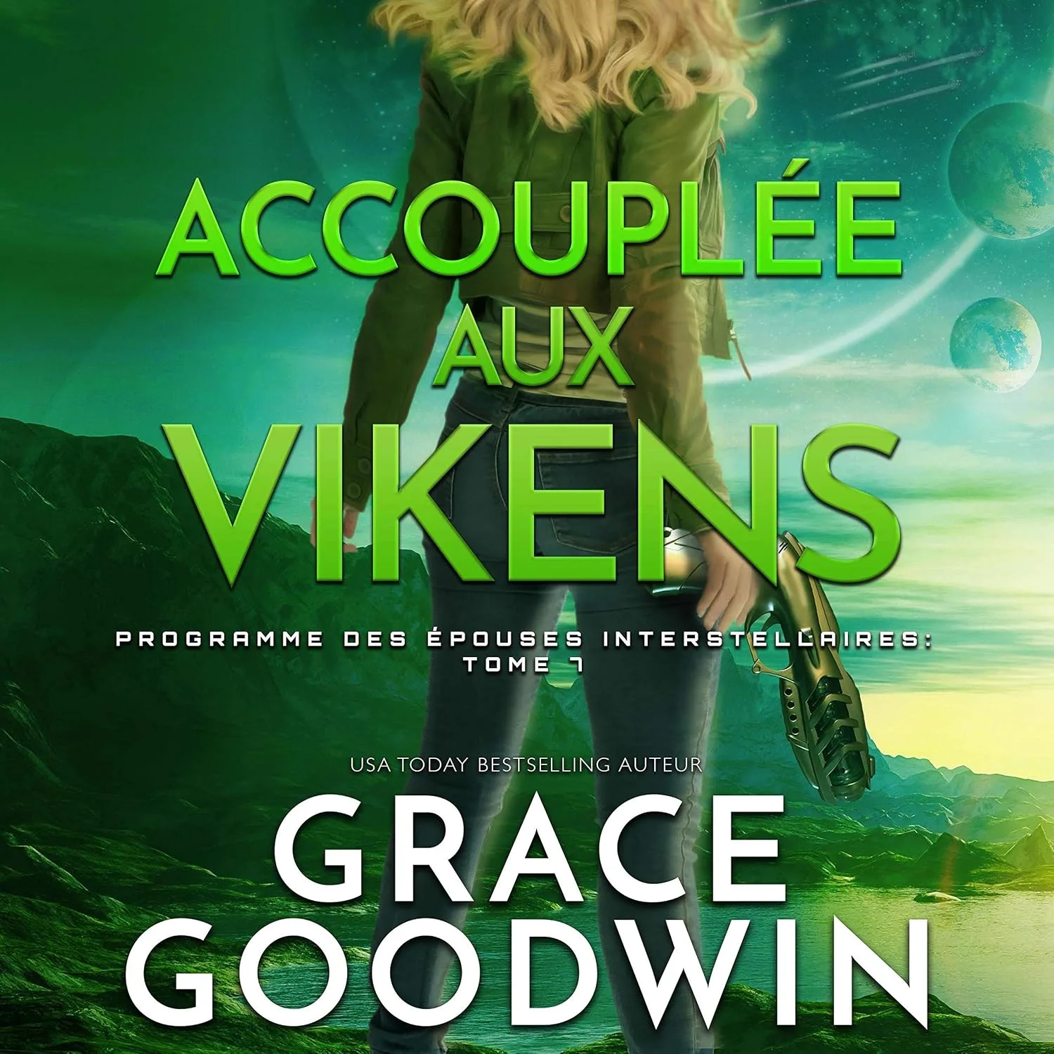 Portada de Accouplée aux Vikens [Mated to the Vikens]