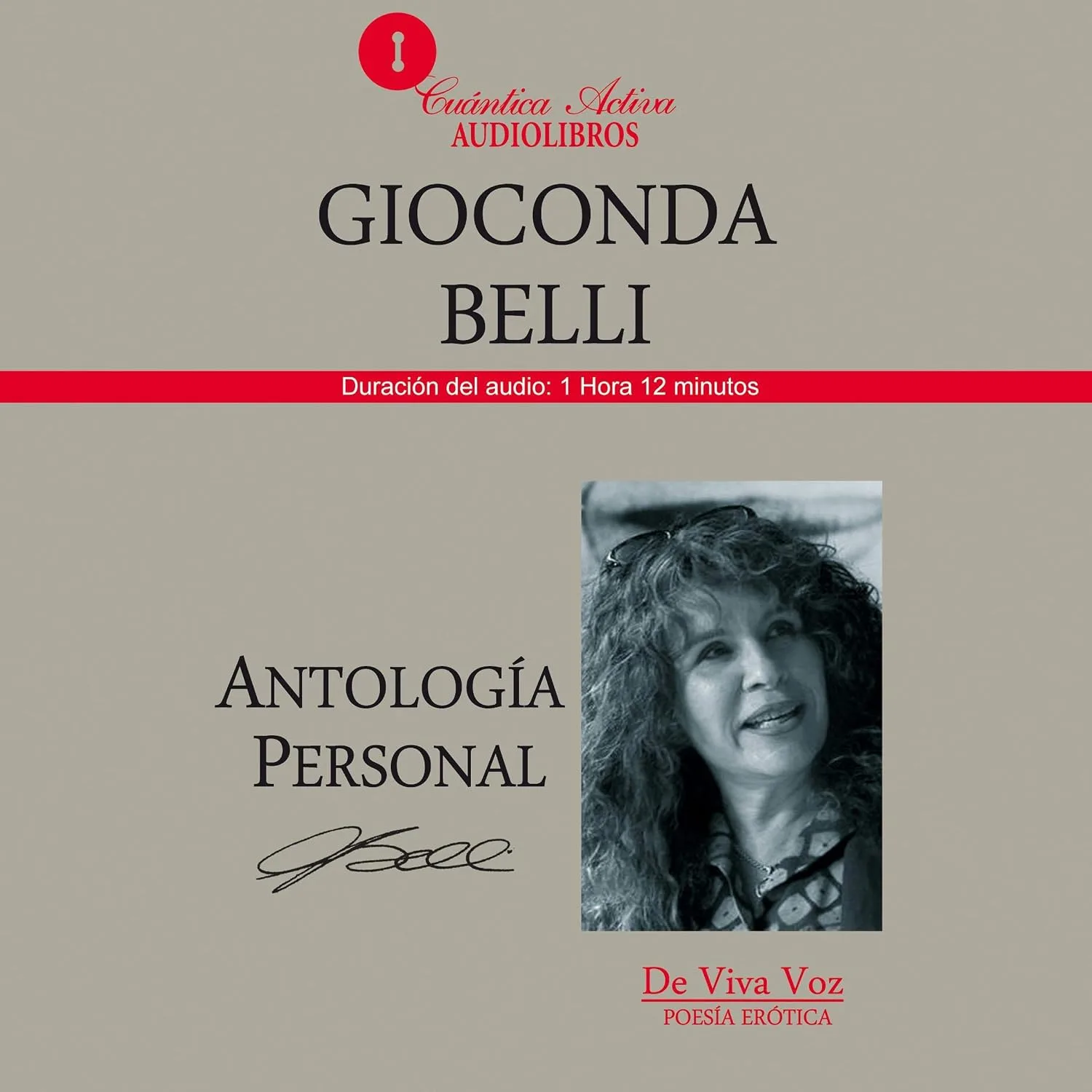 Portada de Antologia personal Gioconda Belli: Poesia erotica