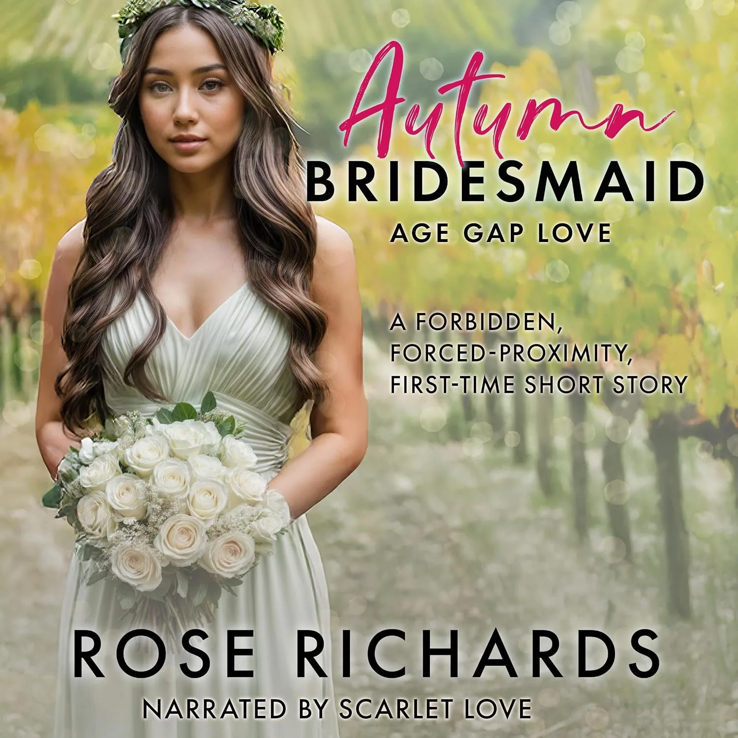 Portada de Autumn Bridesmaid Age Gap Love: A Forbidden, Forced-Proximity, First-Time Short Story (Romantic Age Gap Quickies, Book 12)