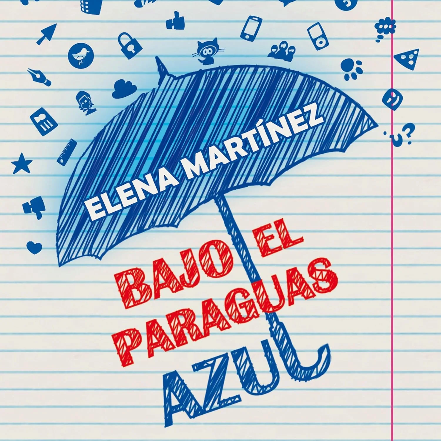 Portada de Bajo el paraguas azul