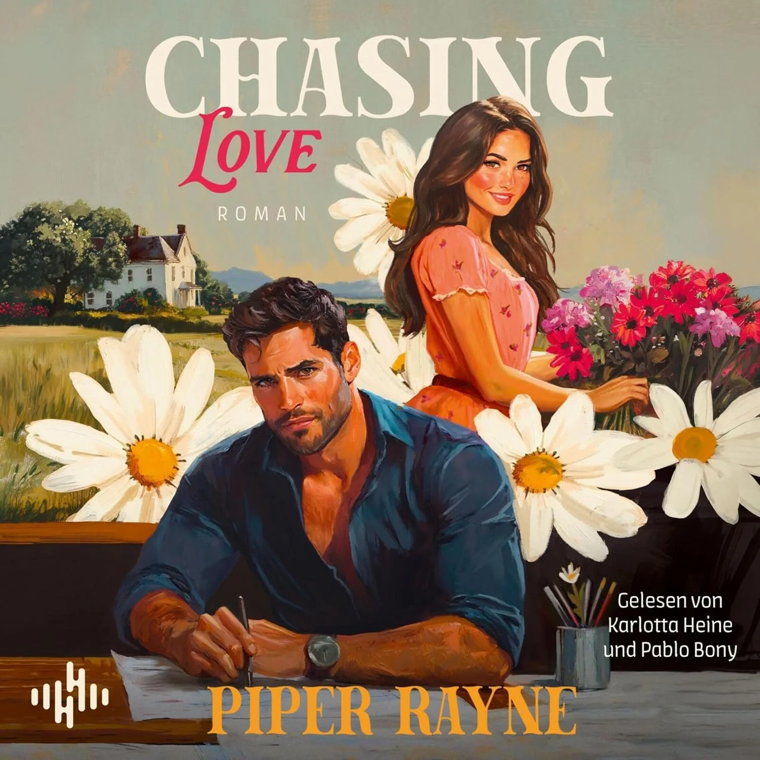 Portada de Chasing Love (Plain Daisy Ranch 5): Die neue spicy Small-Town-Romance von Piper Rayne