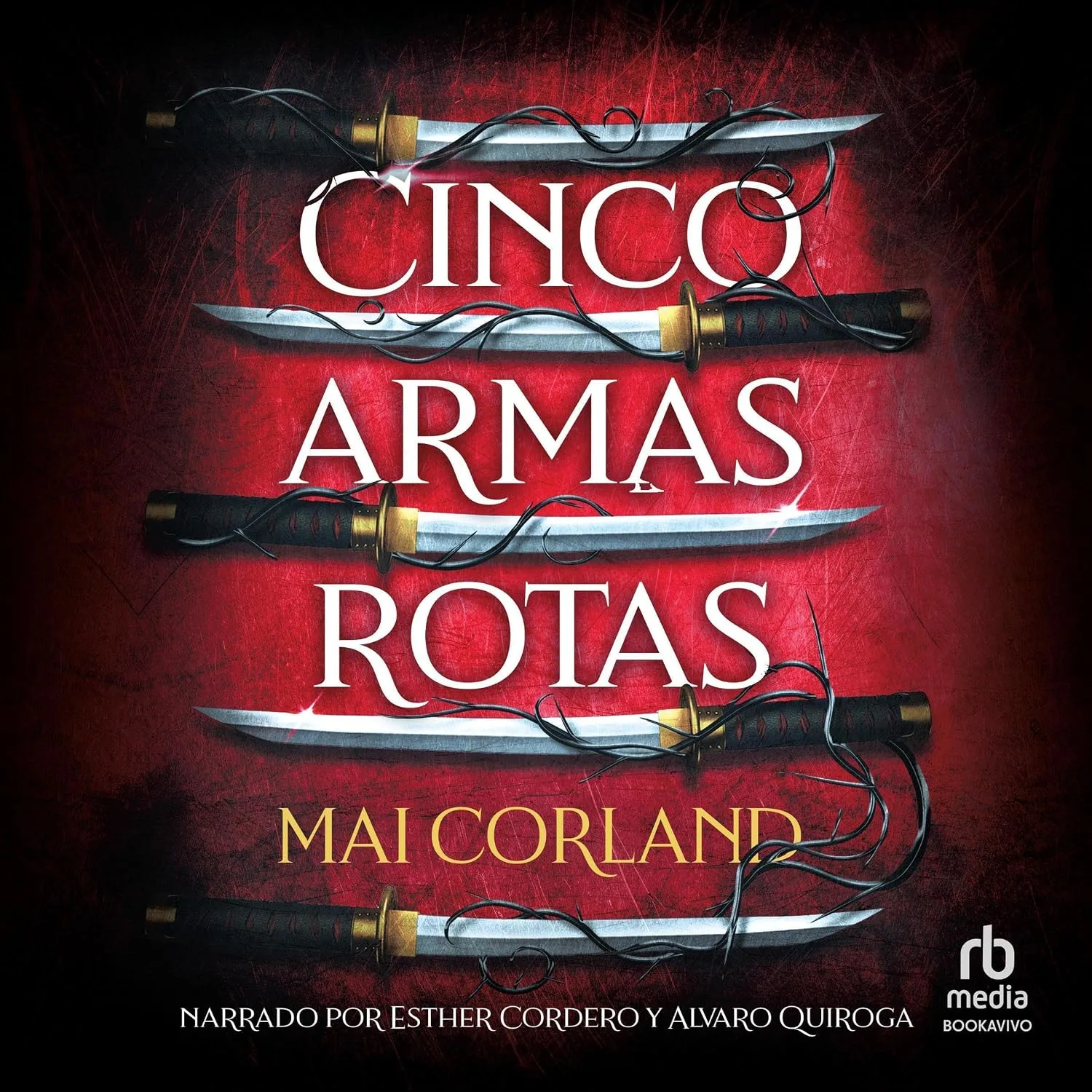 Portada de Cinco armas rotas (Five Broken Blades)