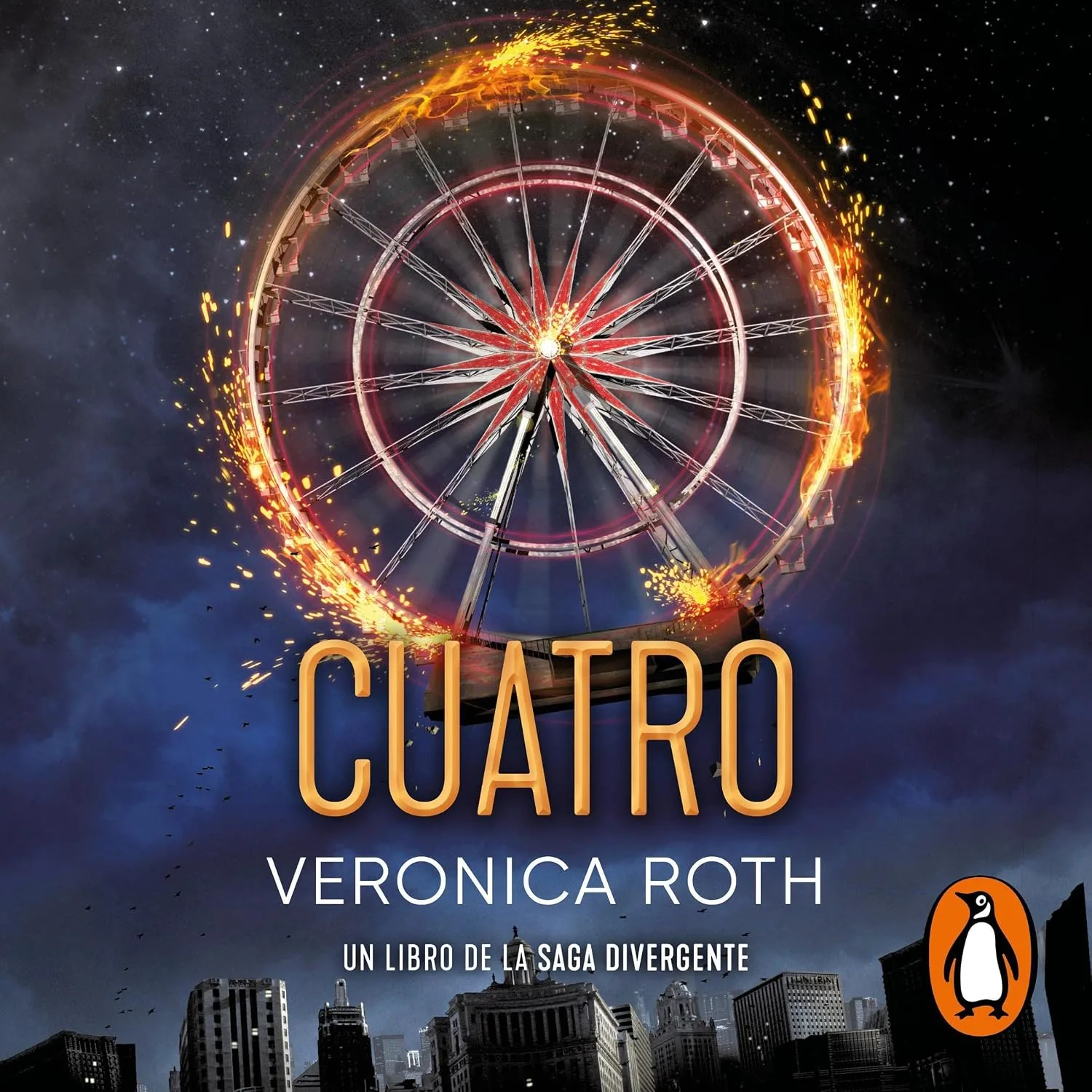 Portada de Cuatro: Un libro de la saga Divergente