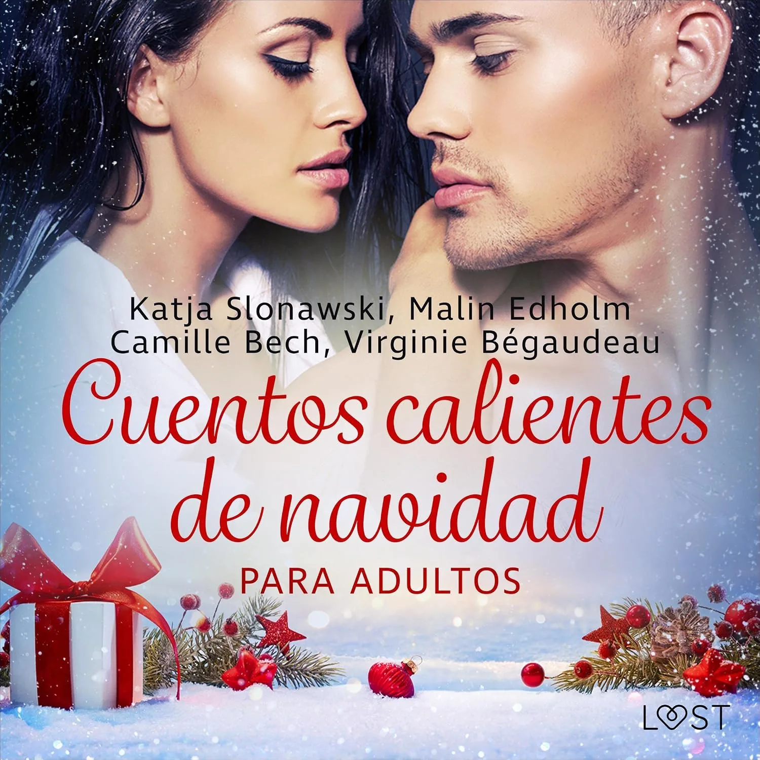 Portada de Cuentos calientes de navidad - para adultos