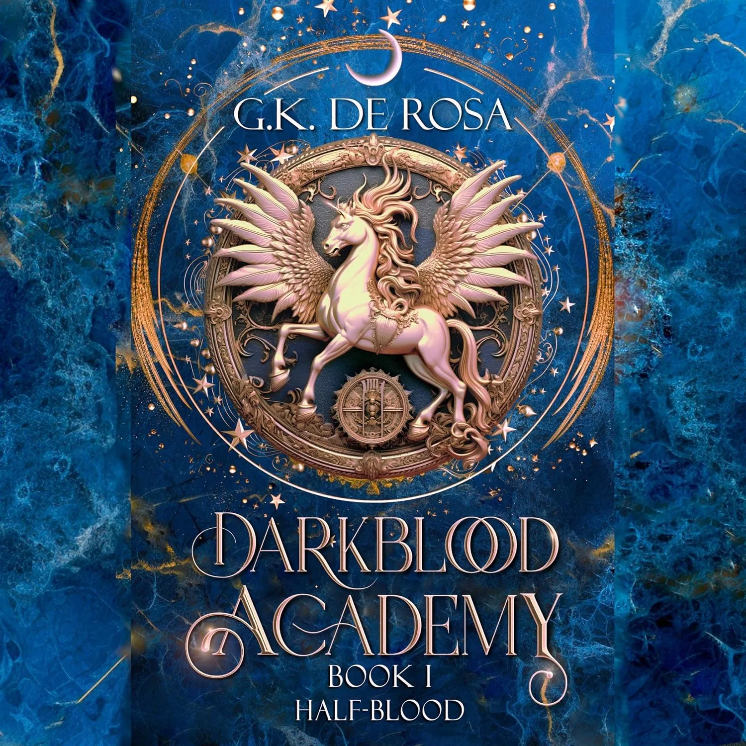 Portada de Darkblood Academy: Half-Blood, Book I