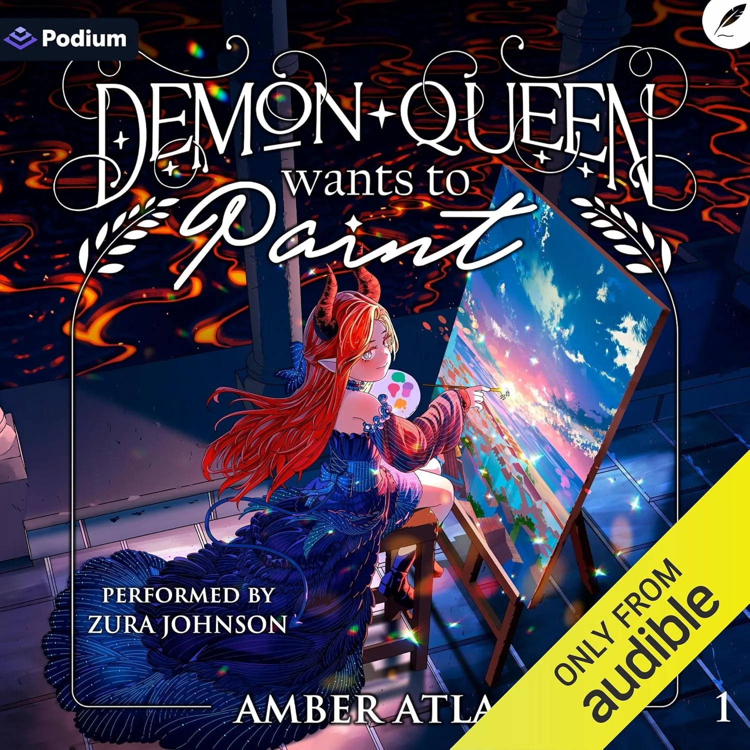 Portada de Demon Queen Wants to Paint