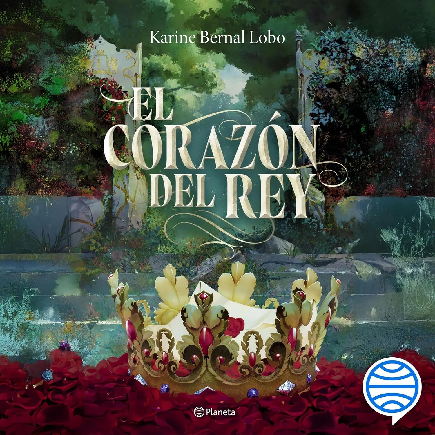 Portada de El corazón del rey (Saga Rey III)