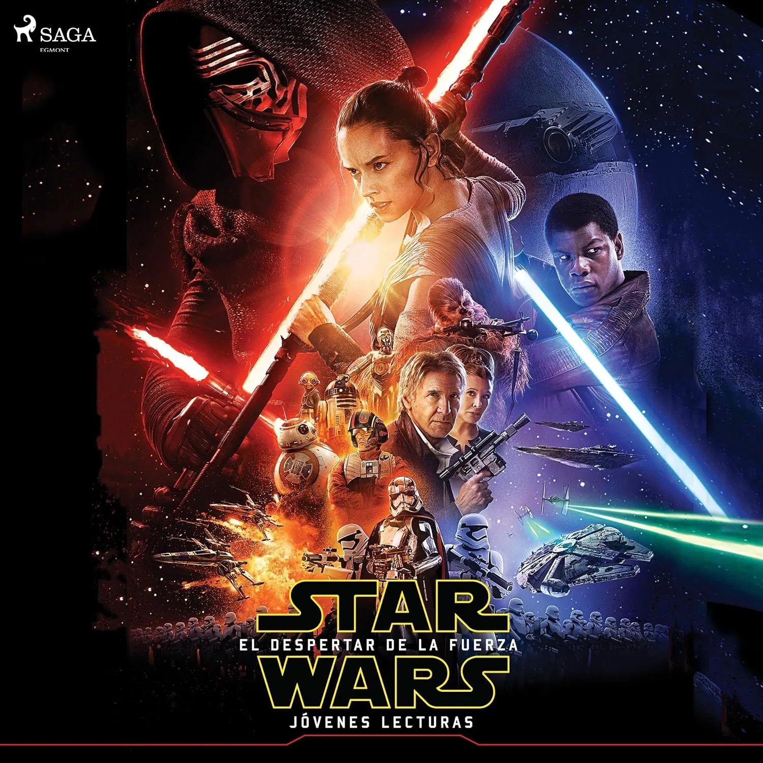Portada de El despertar de la Fuerza: Star Wars