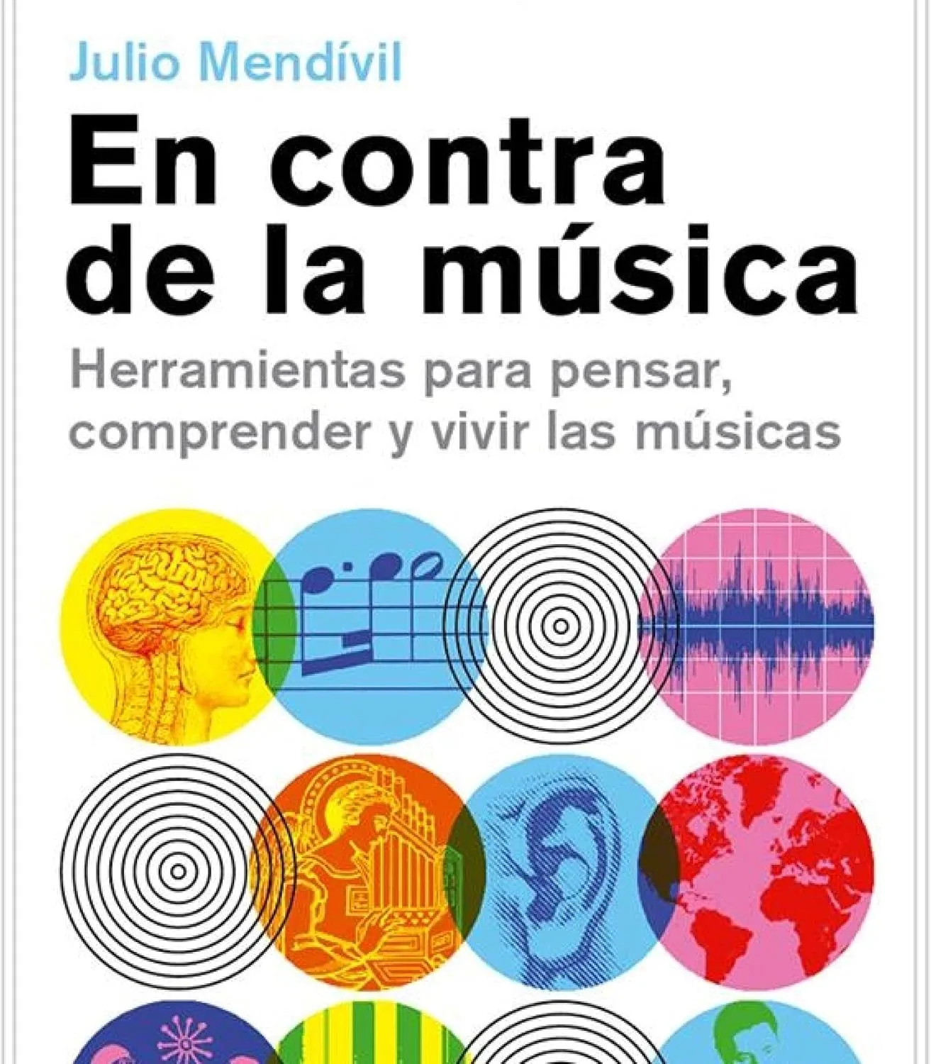 Portada de En contra de la música. Herramientas para pensar, comprender y vivir las músicas.