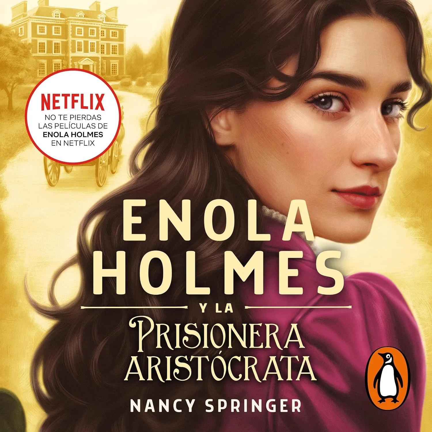 Portada de Enola Holmes y la prisionera aristócrata
