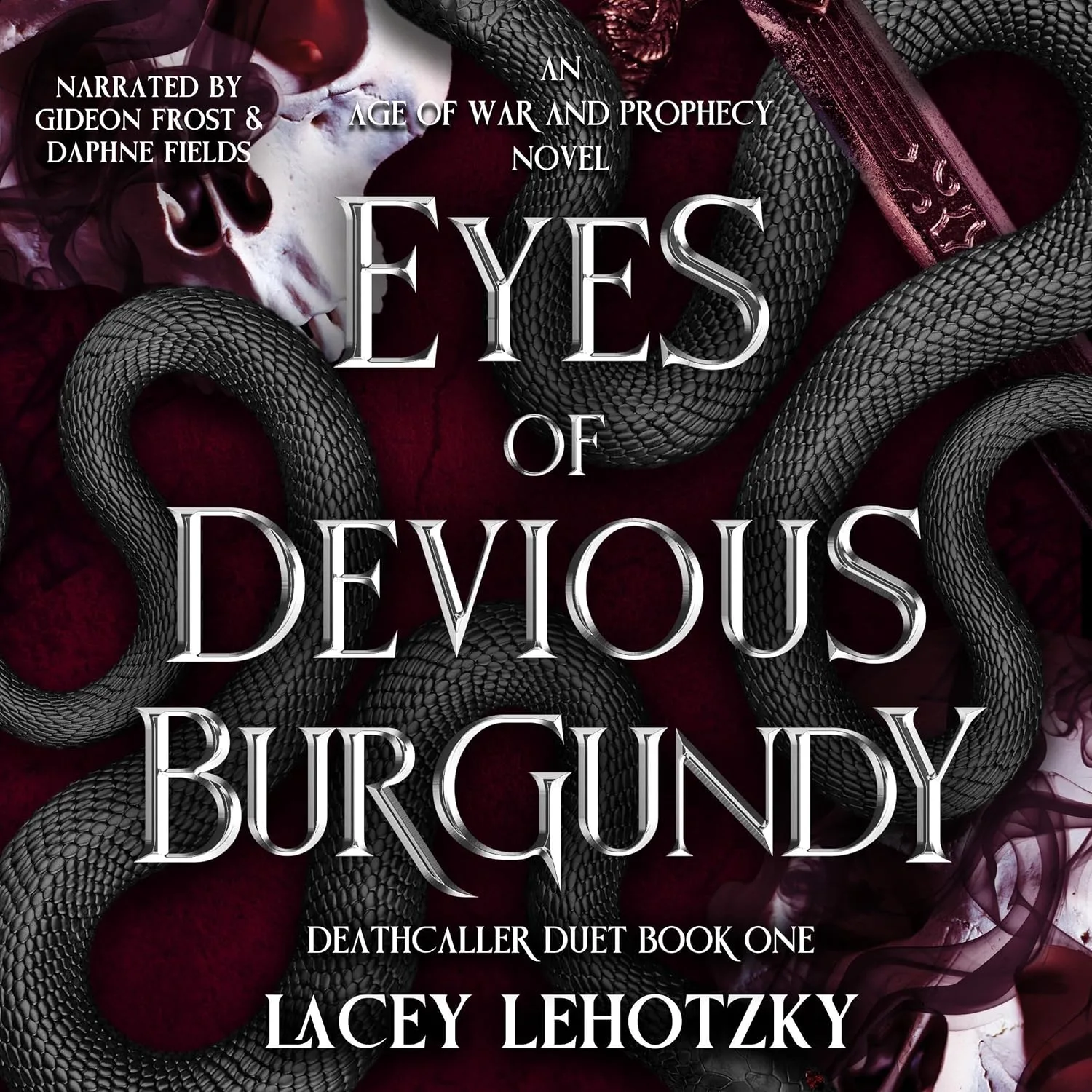 Portada de Eyes of Devious Burgundy