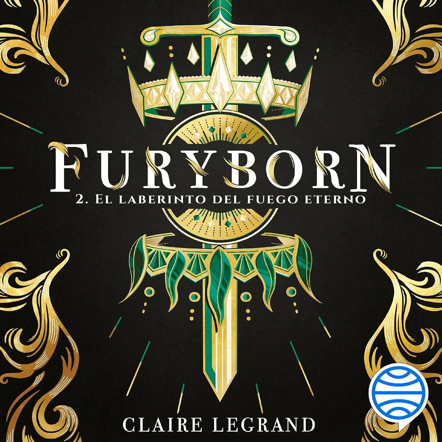 Portada de Furyborn 2. El laberinto del fuego eterno