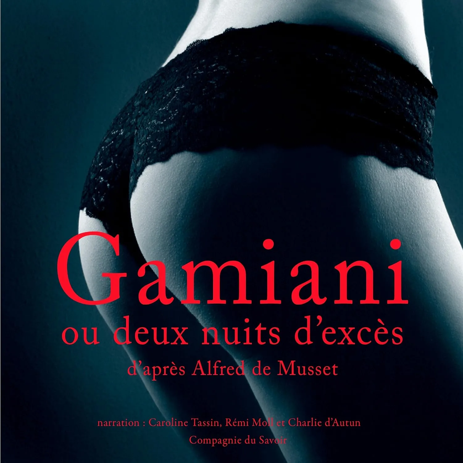 Portada de Gamiani ou deux nuits d'excès