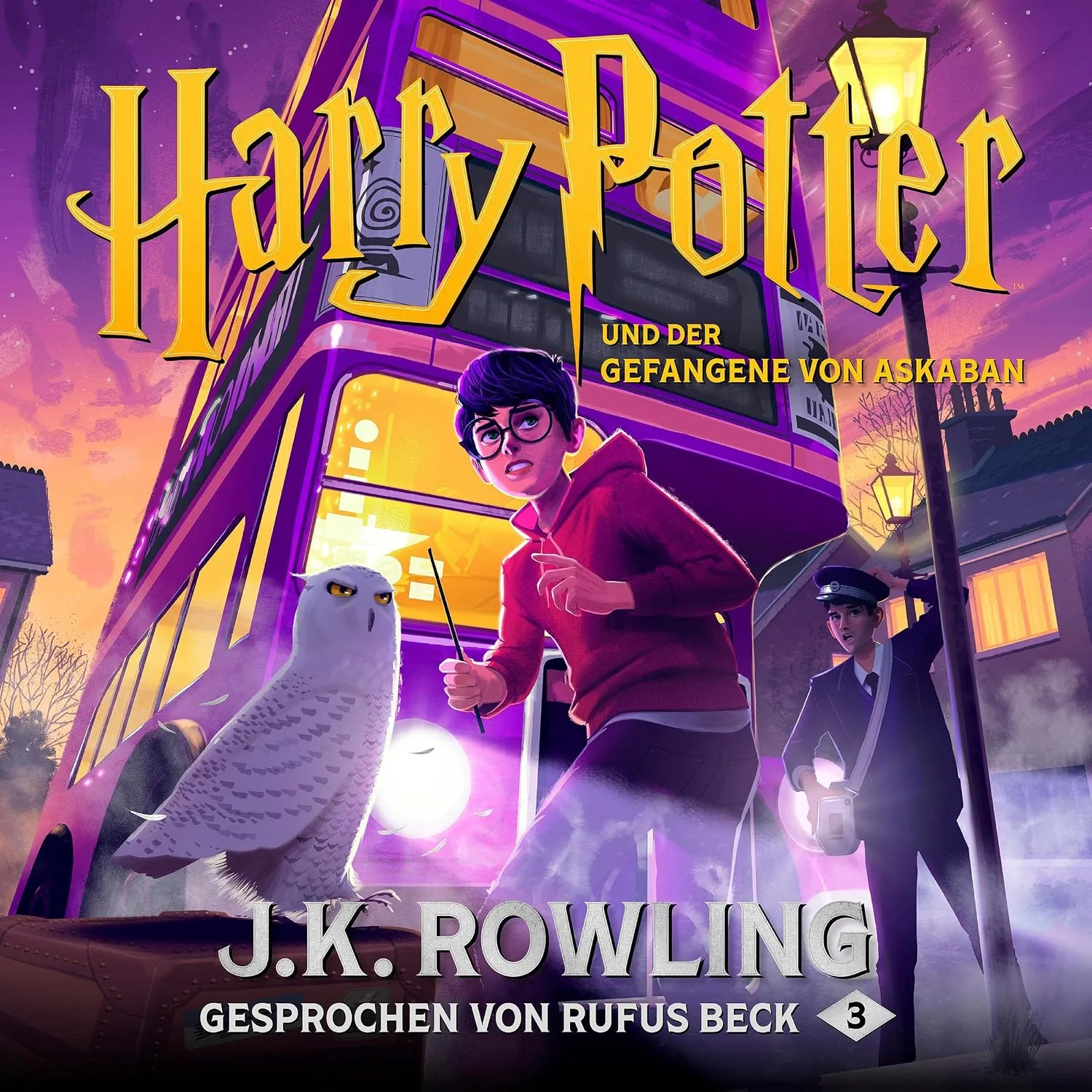 Portada de Harry Potter und der Gefangene von Askaban - Gesprochen von Rufus Beck