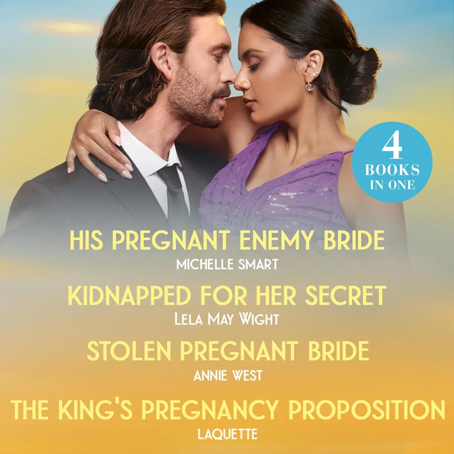 Portada de His Pregnant Enemy Bride & Kidnapped For Her Secret & Stolen Pregnant Bride & The King's Pregnancy Proposition