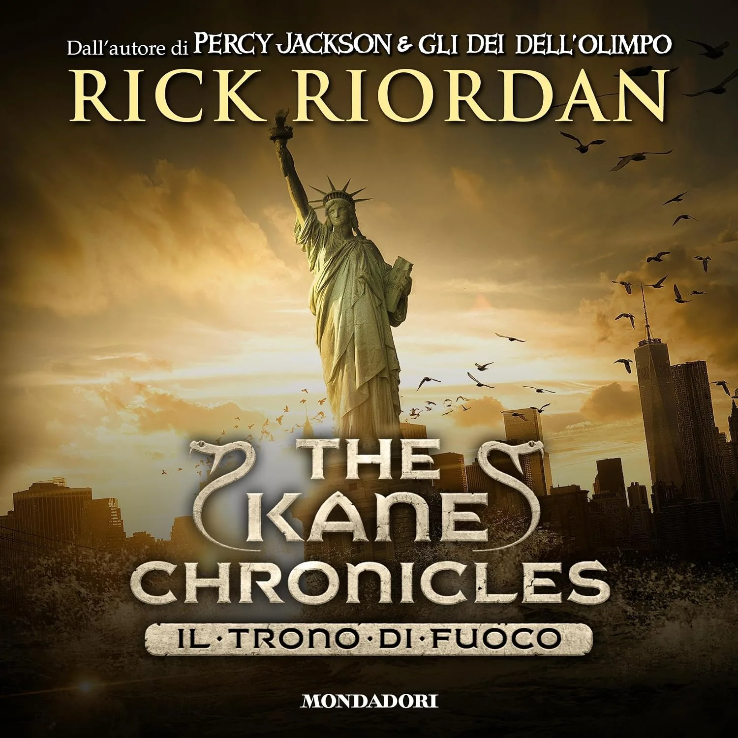 Portada de Il trono di fuoco