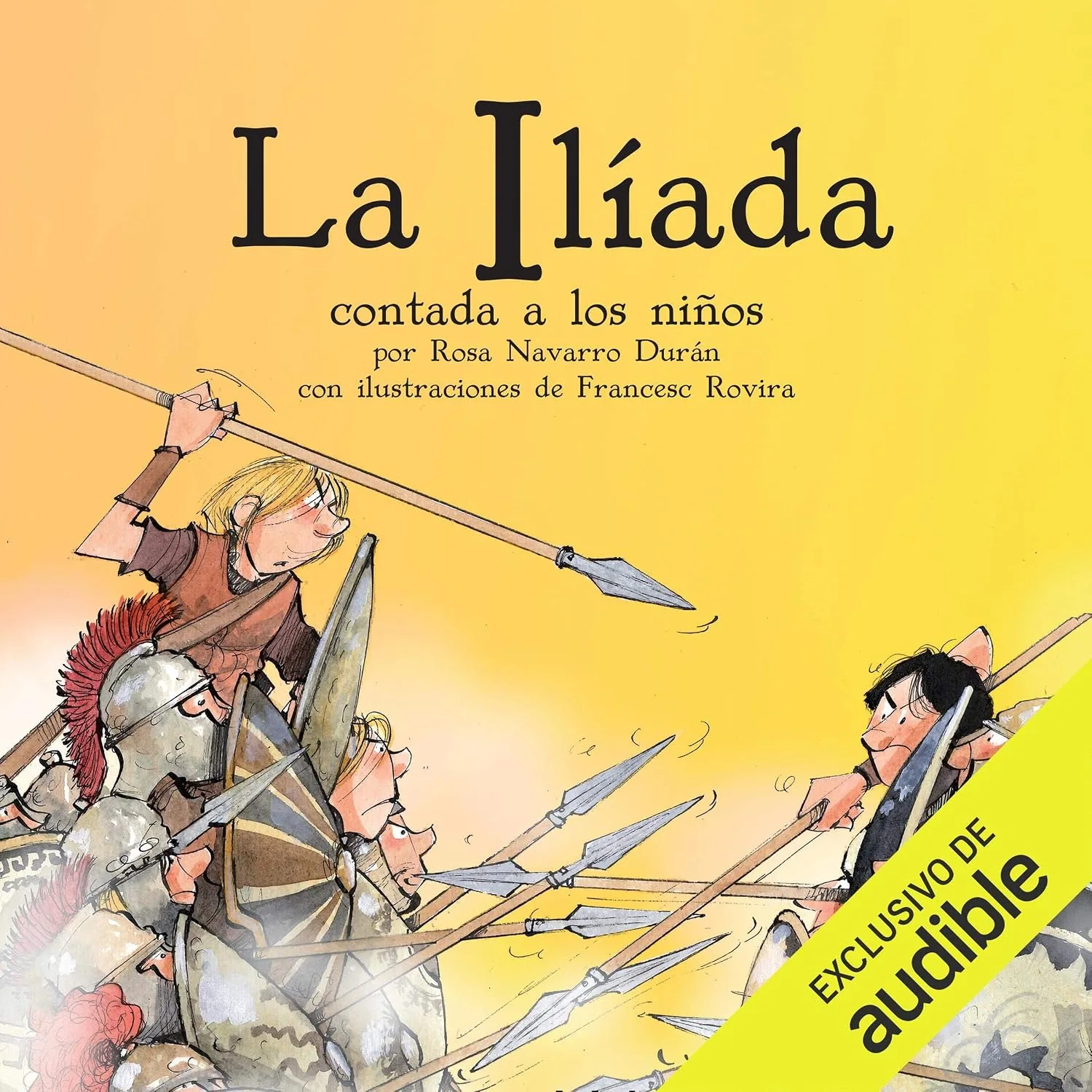 Portada de La Iliada Contada A Los Niños: Classicos contados a los niños
