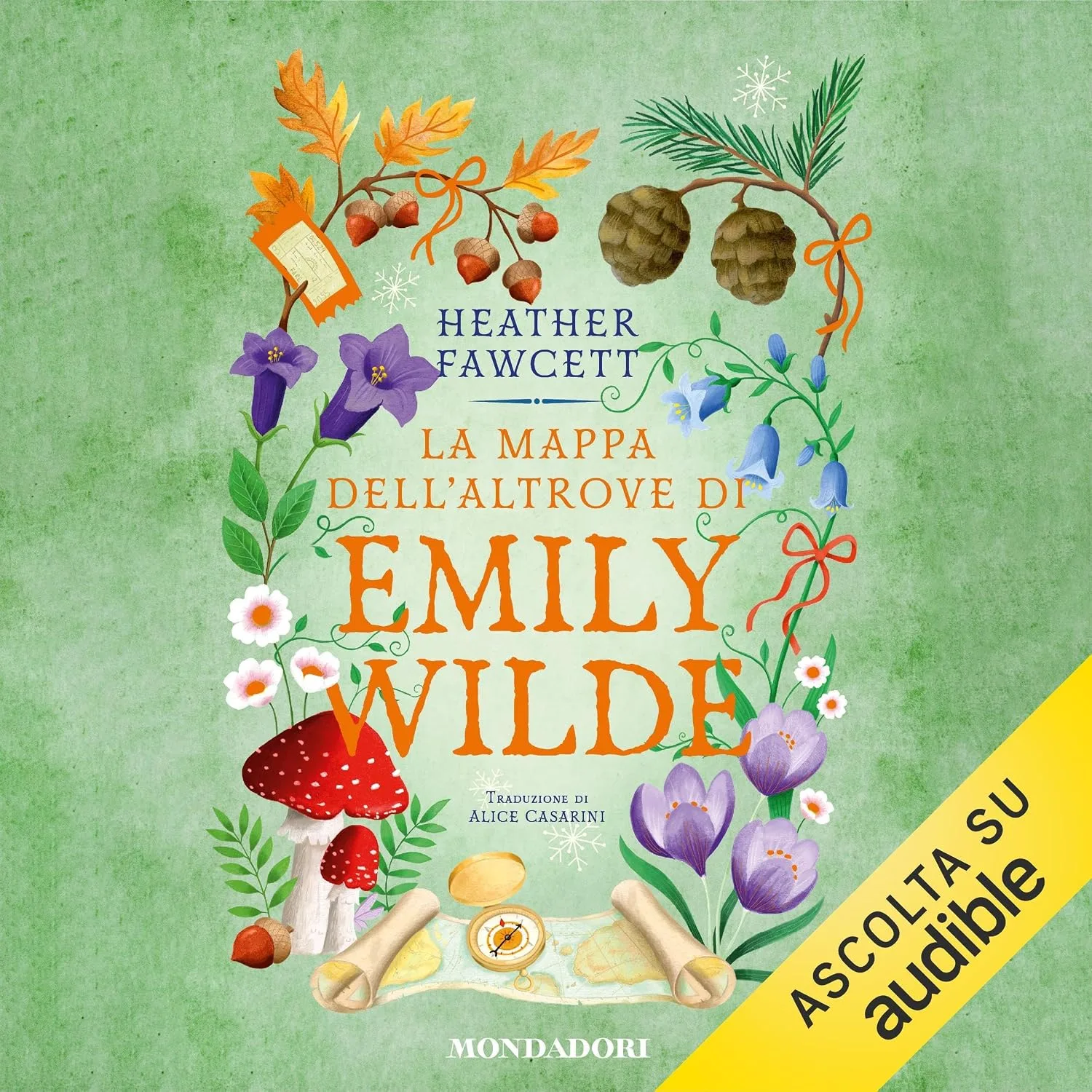 Portada de La mappa dell'altrove di Emily Wilde
