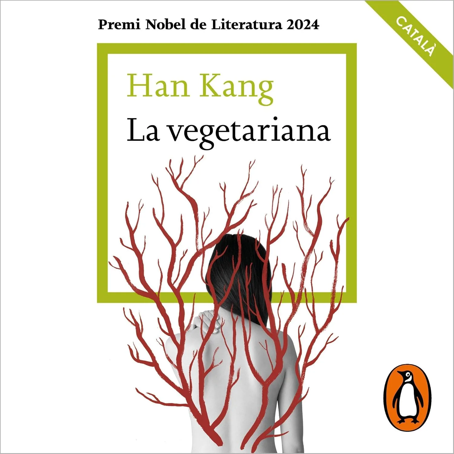Portada de La vegetariana (Catalan Edition)
