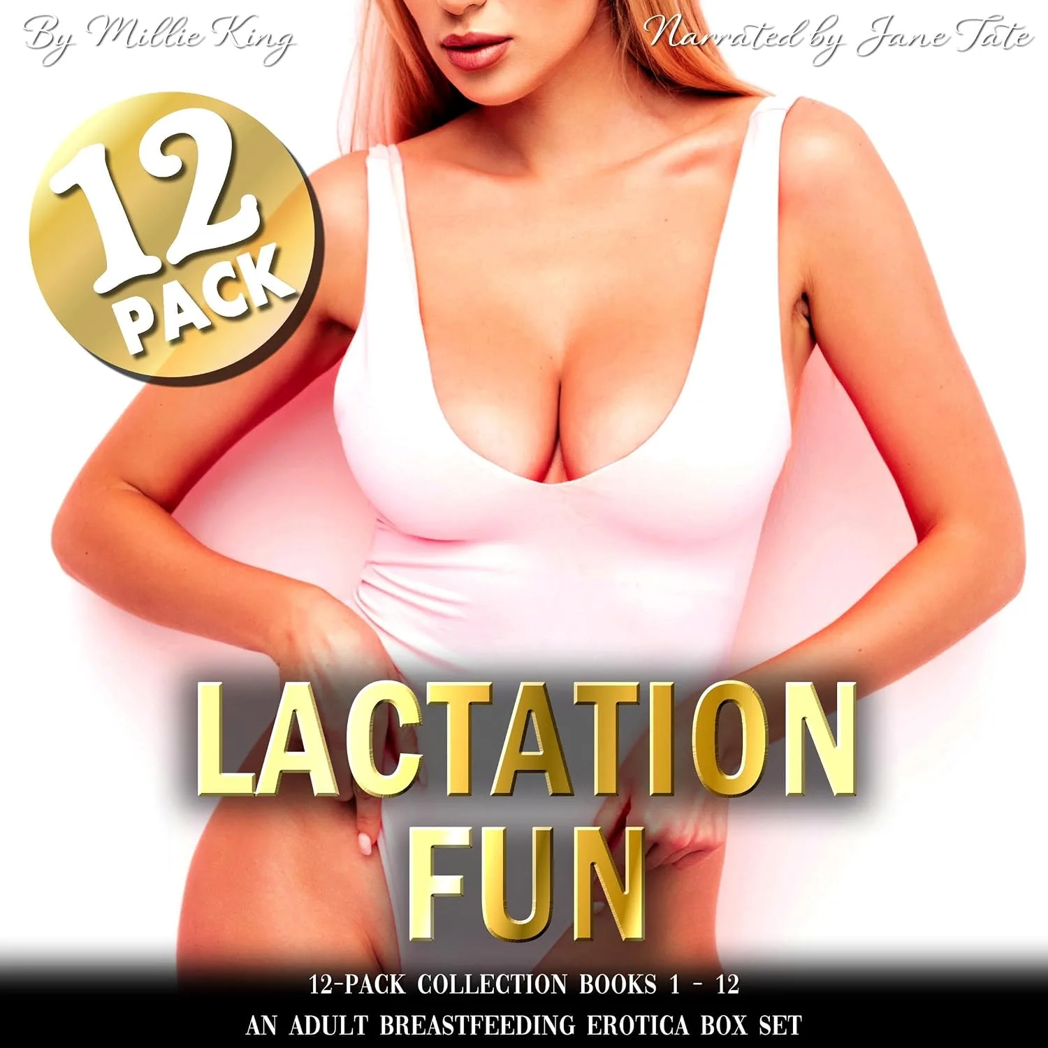Portada de Lactation Fun 12-Pack Collection Books 1 – 12: An Adult Breastfeeding Erotica Box Set