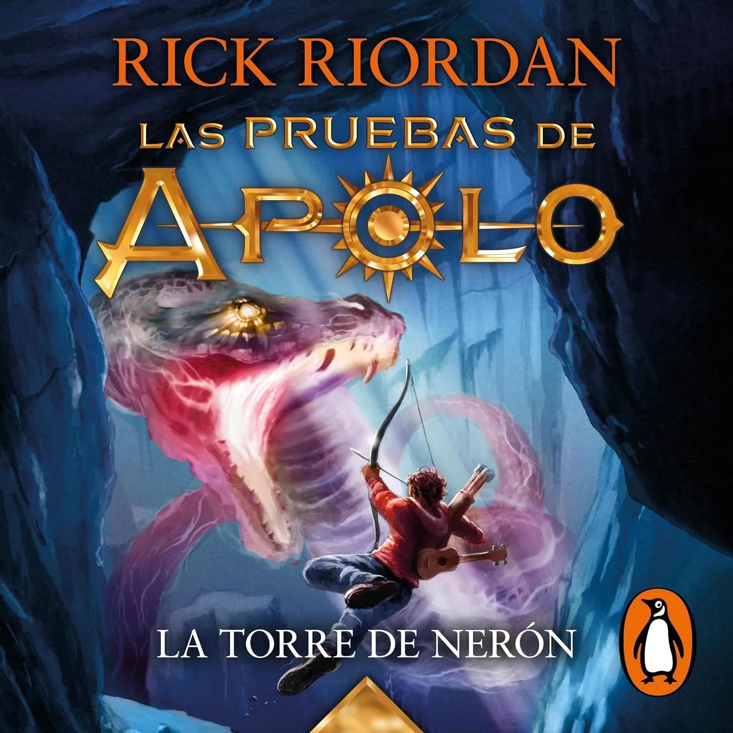 Portada de Las pruebas de Apolo 5 - La torre de Nerón