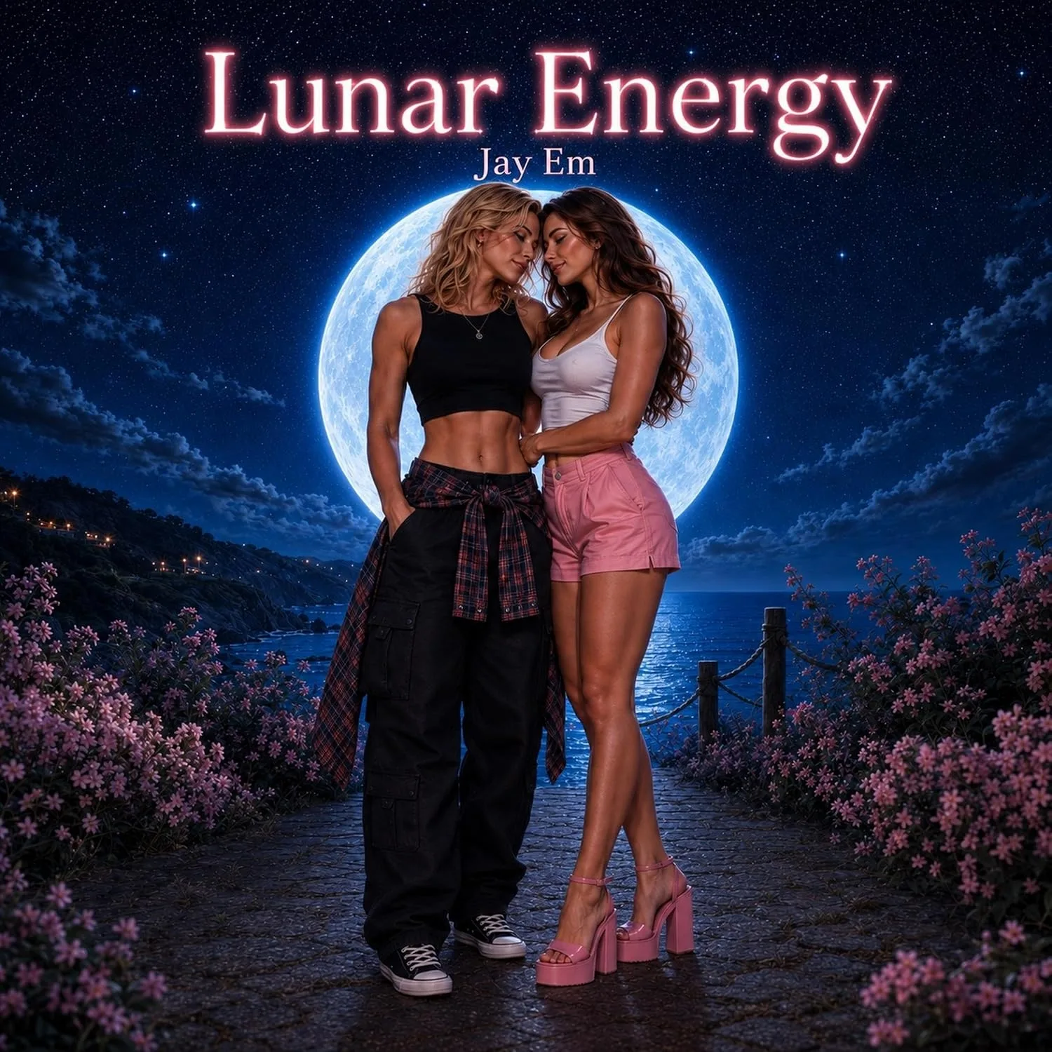 Portada de Lunar Energy: a quick, steamy sapphic read