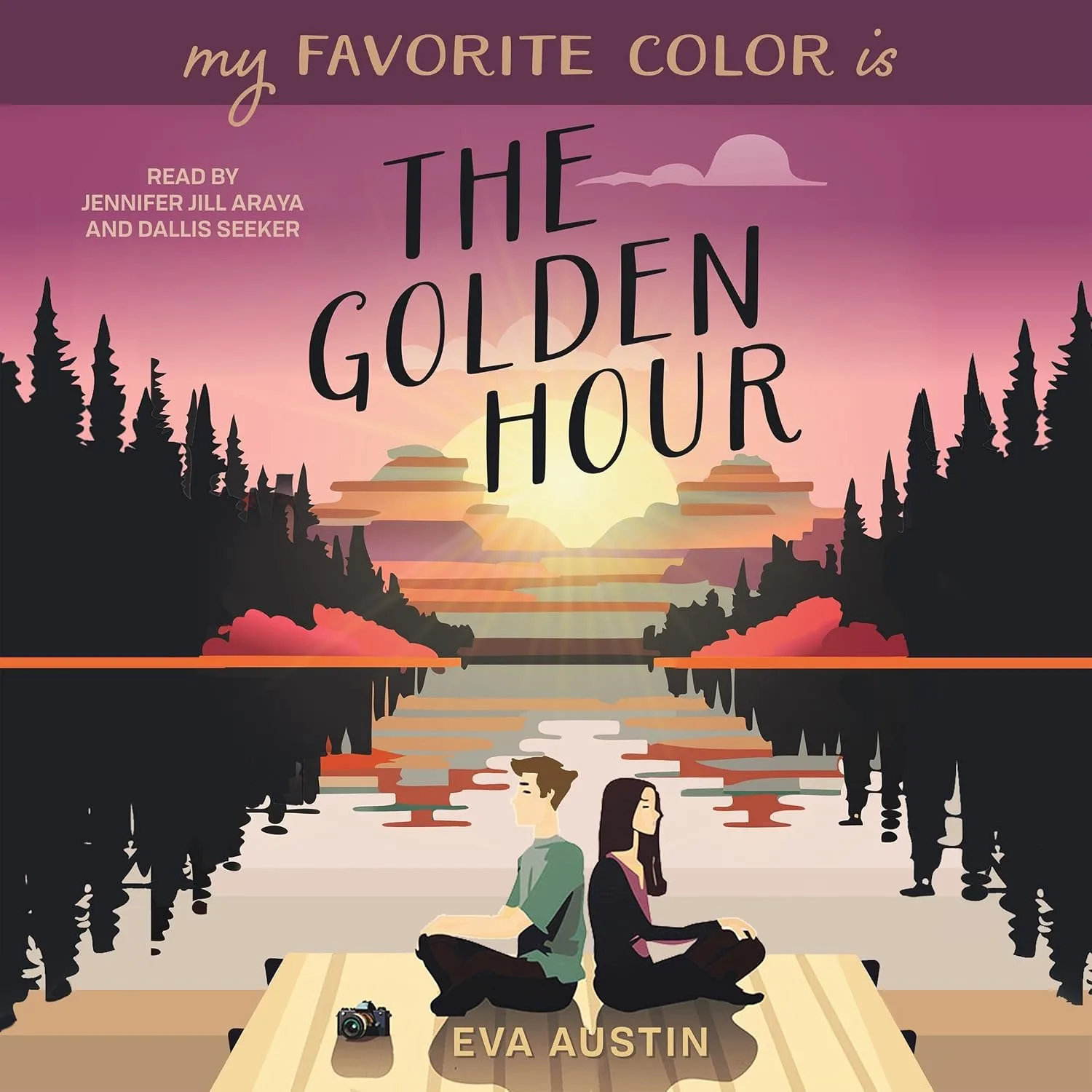 Portada de My Favorite Color Is the Golden Hour: A Light-Hearted and Fun Teen Romance