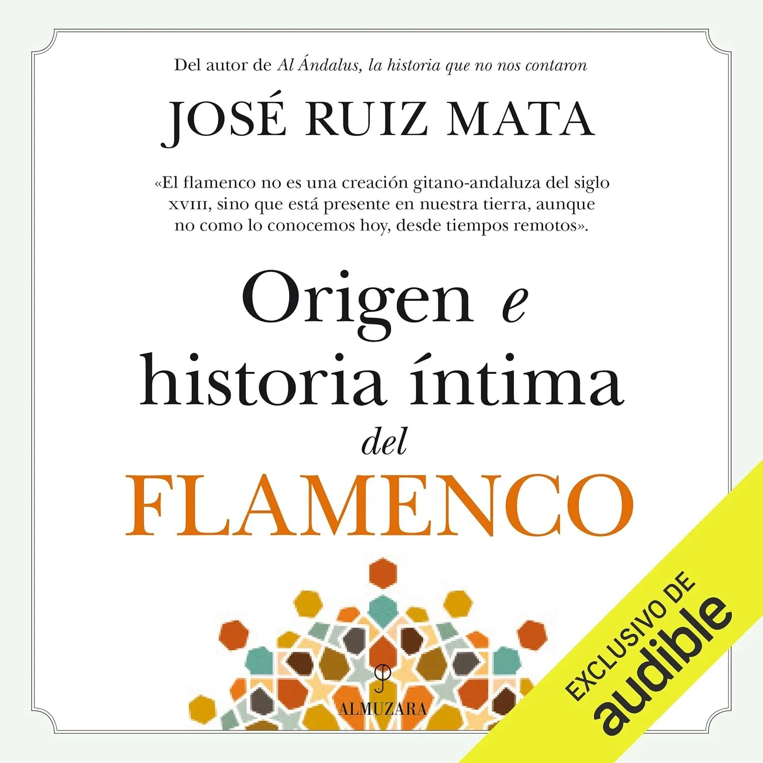 Portada de Origen e historia íntima del flamenco