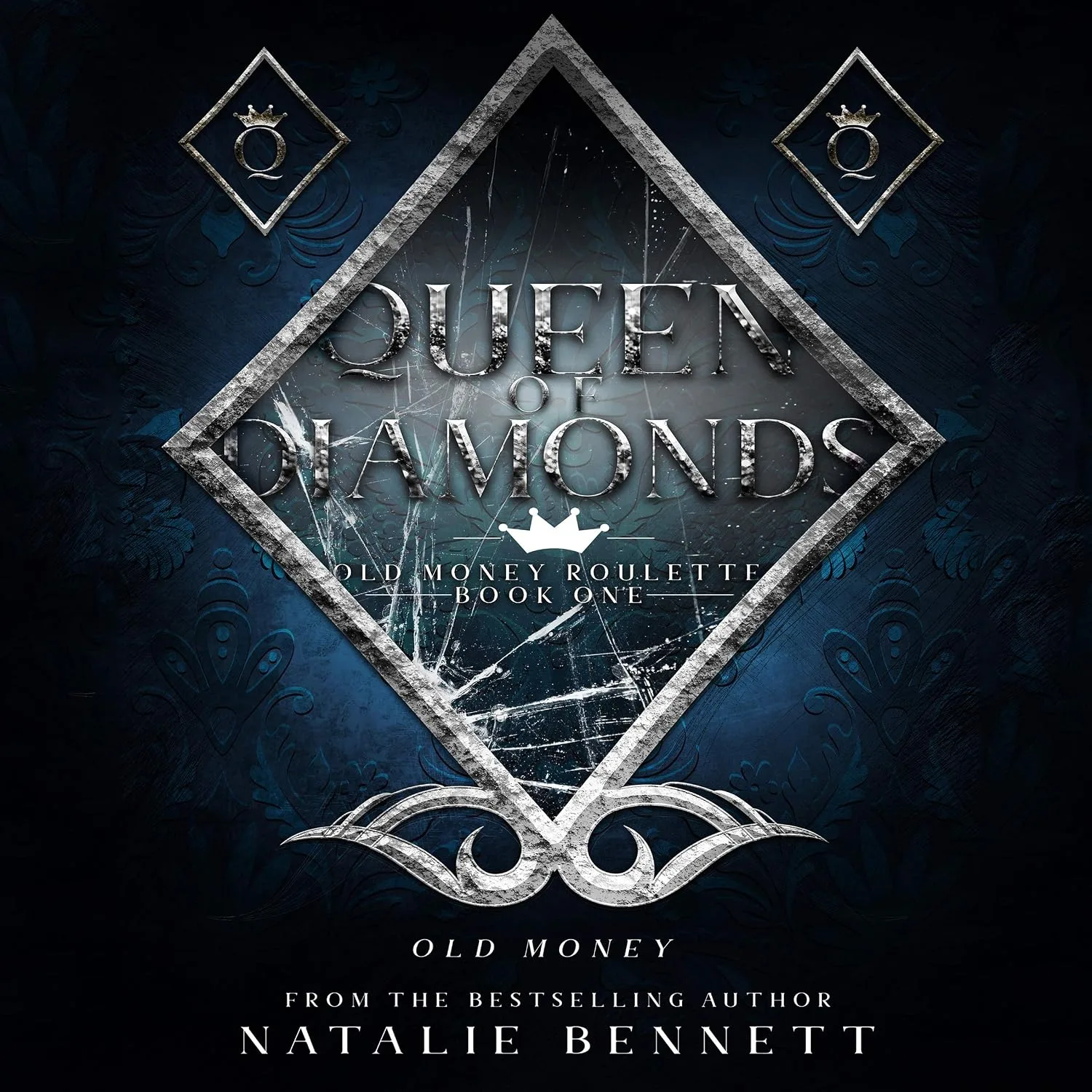 Portada de Queen of Diamonds: A Dark Erotic Romance (Old Money Roulette, Book 1)