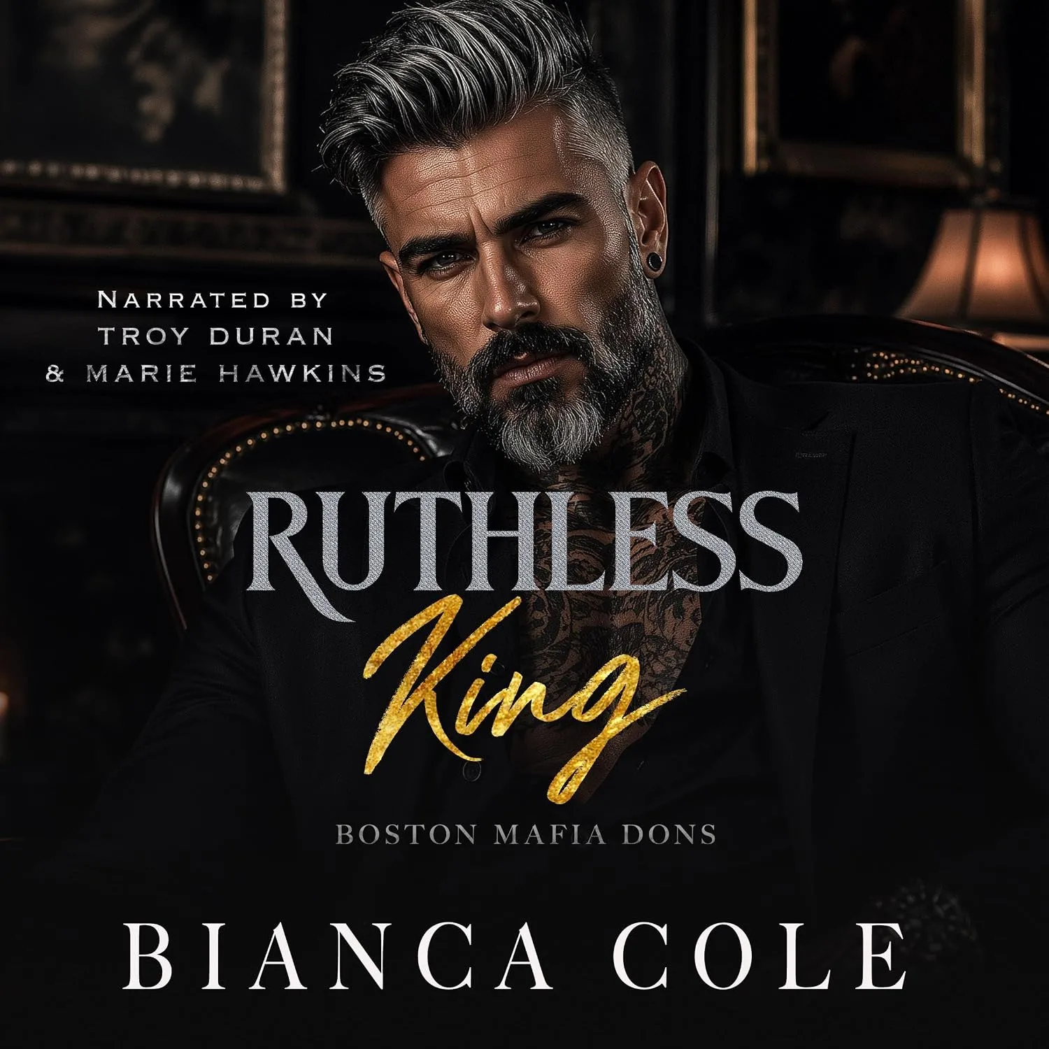 Portada de Ruthless King: A Dark Forbidden Mafia Romance (Boston Mafia Dons)