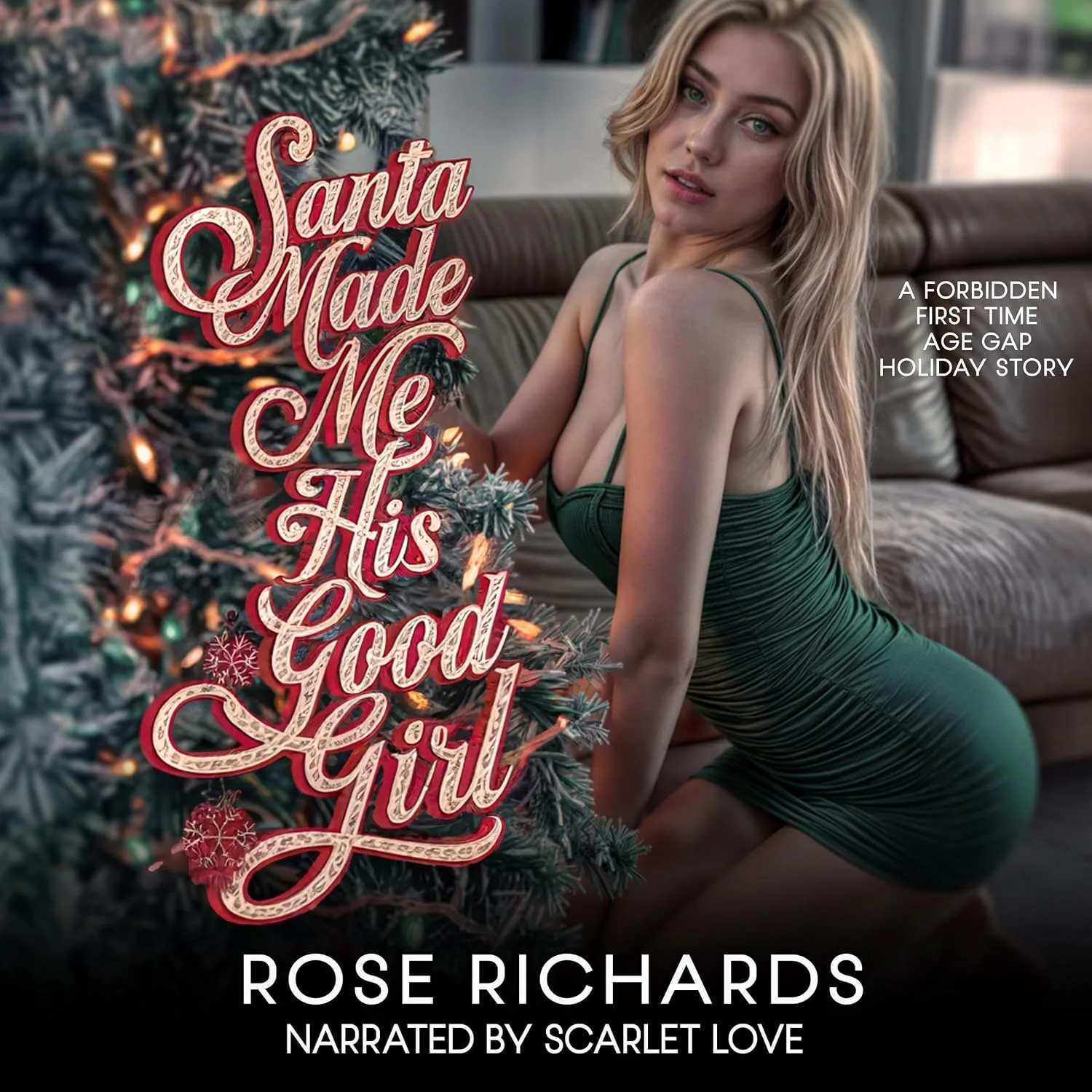 Portada de Santa Made Me His Good Girl: Forbidden Holiday Wishes
