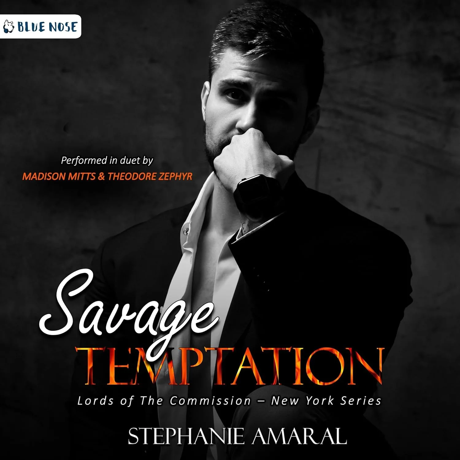 Portada de Savage Temptation: A Forced Proximity Italian Mafia Romance (Lords of the Commission: New York, Book 1)