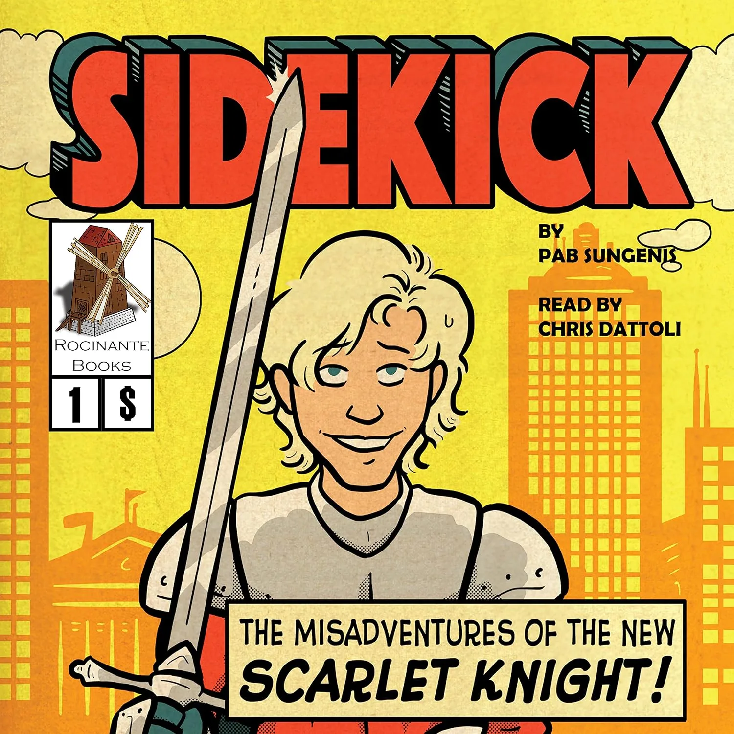 Portada de Sidekick: Misadventures of the New Scarlet Knight
