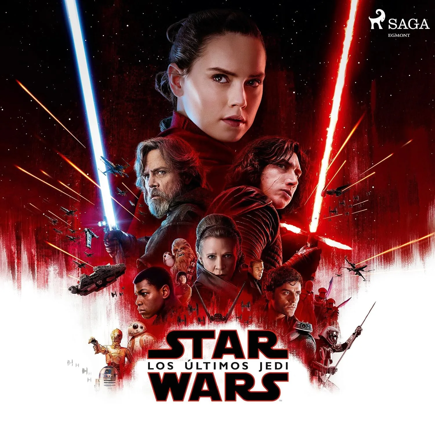 Portada de Star Wars: Los últimos Jedi: Episodio VIII