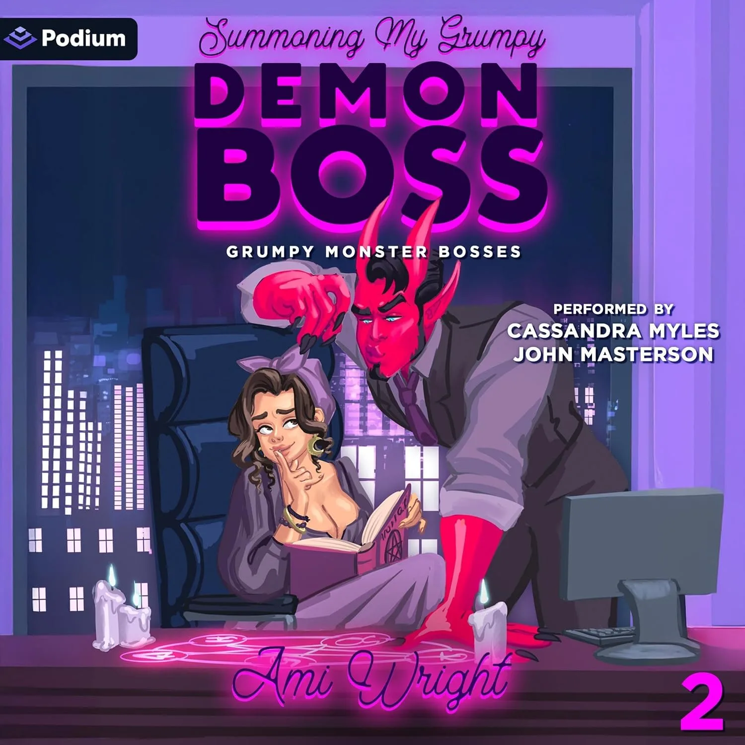 Portada de Summoning My Grumpy Demon Boss