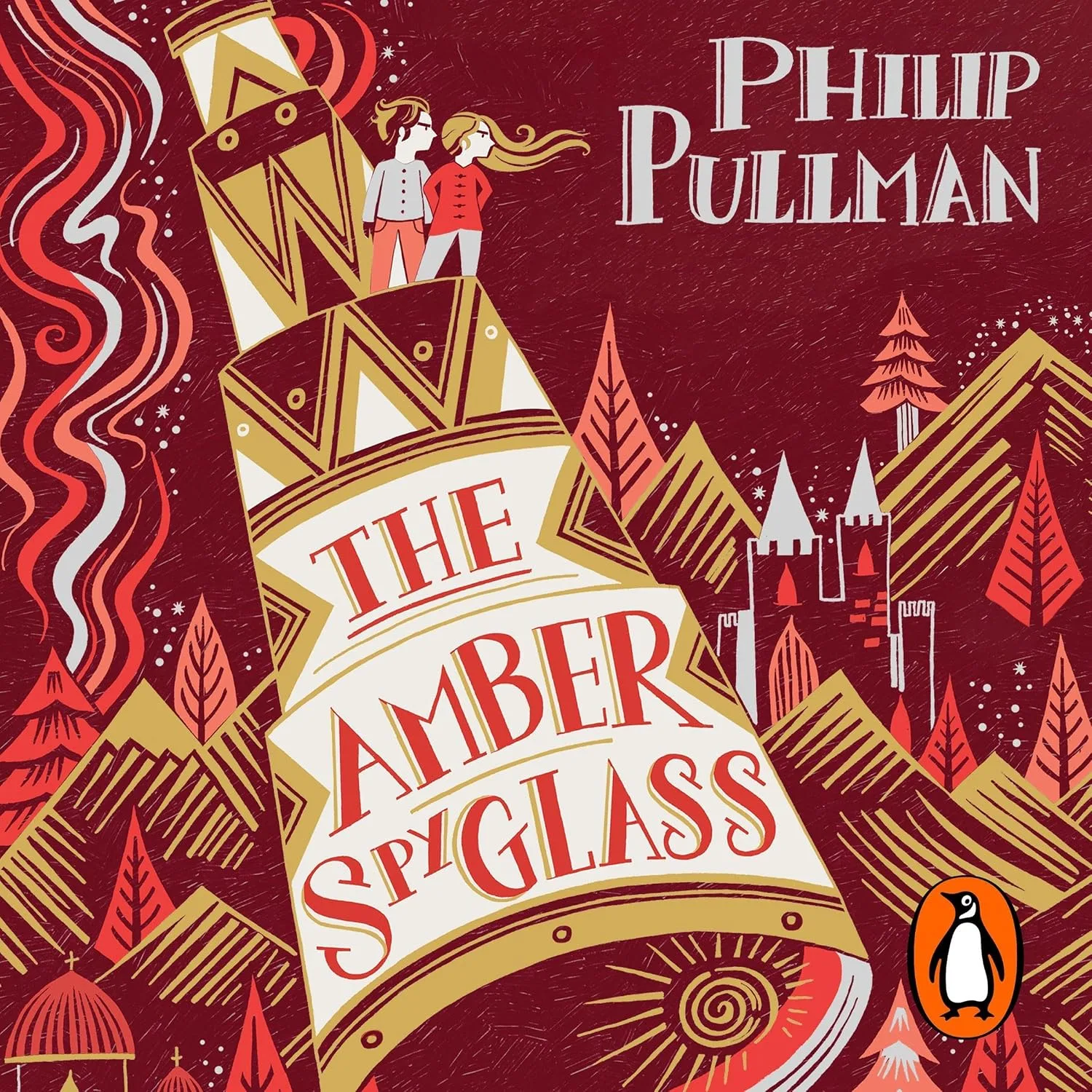 Portada de The Amber Spyglass