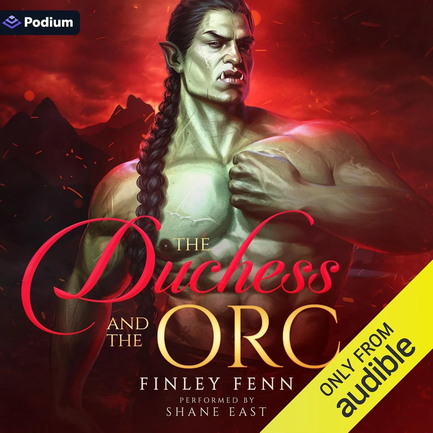 Portada de The Duchess and the Orc: An Orc Sworn Standalone