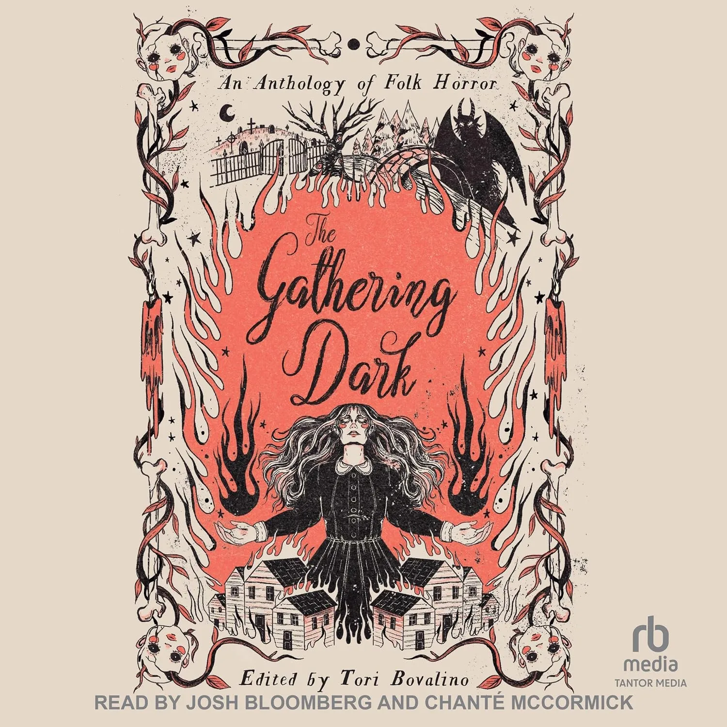 Portada de The Gathering Dark: An Anthology of Folk Horror