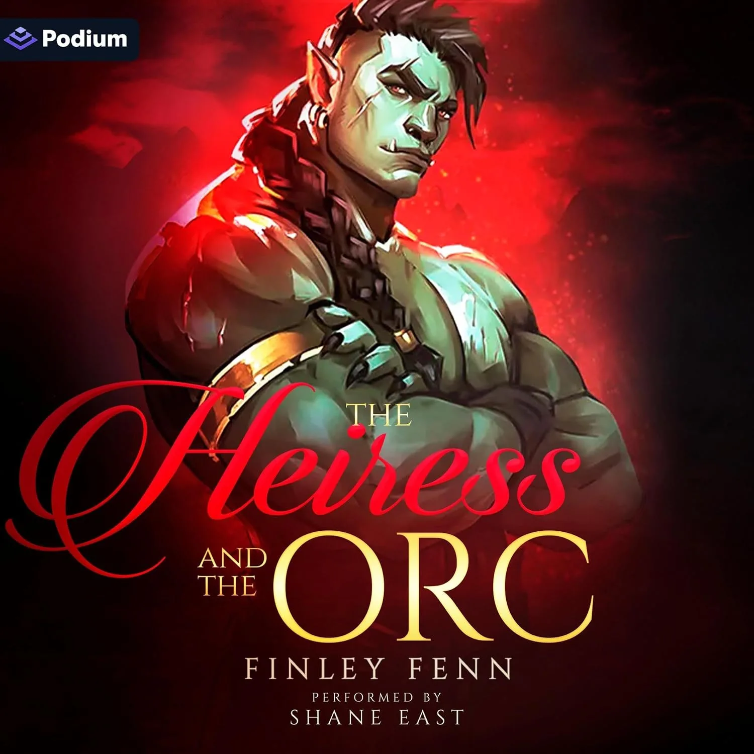 Portada de The Heiress and the Orc: An Orc Sworn Standalone