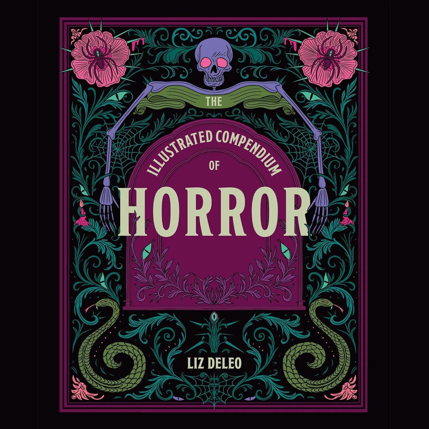 Portada de The Illustrated Compendium of Horror