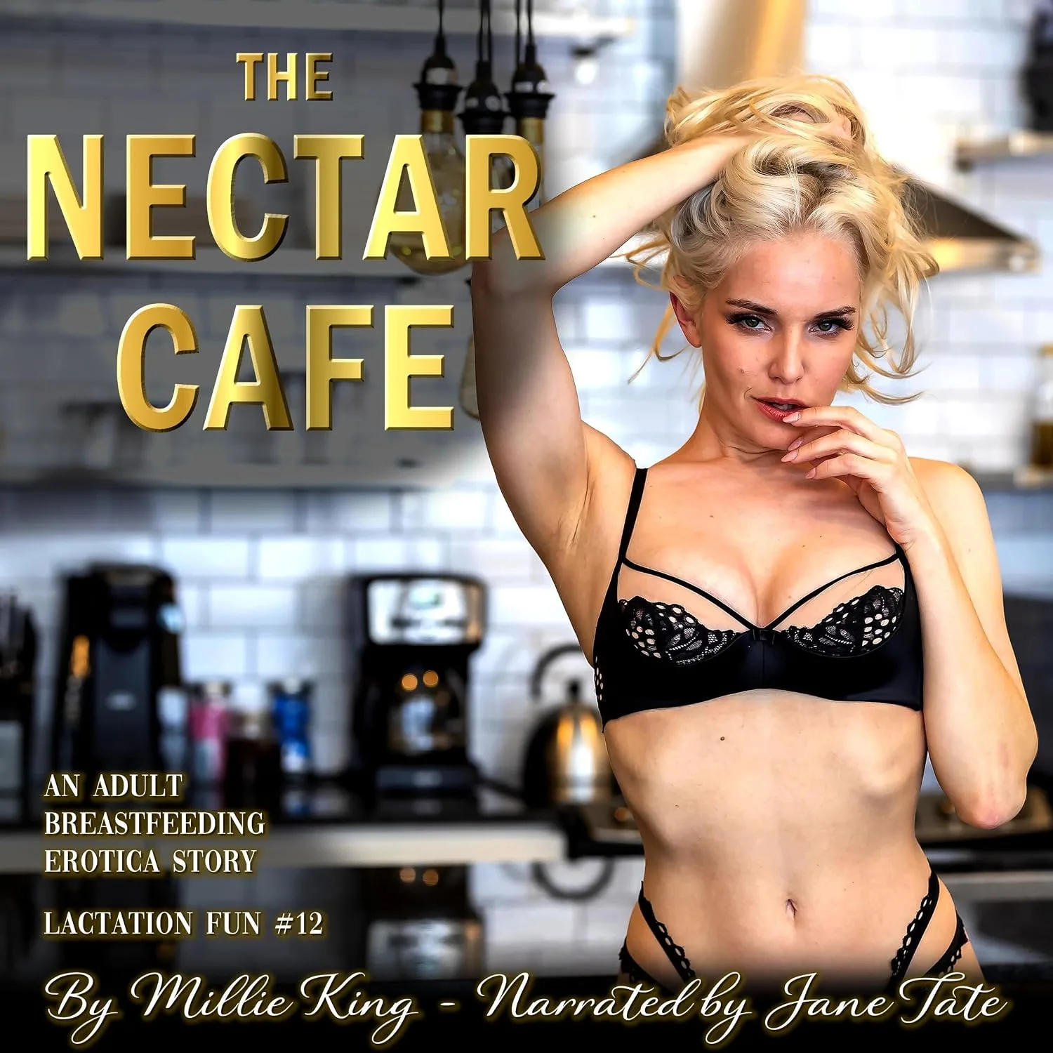 Portada de The Nectar Cafe : Lactation Fun #11: An Adult Breastfeeding Erotica Story