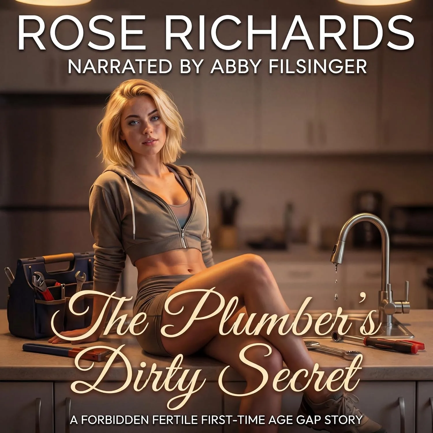 Portada de The Plumber’s Dirty Secret: A Forbidden Fertile First-time Age Gap Story (Men Who Should Know Better)