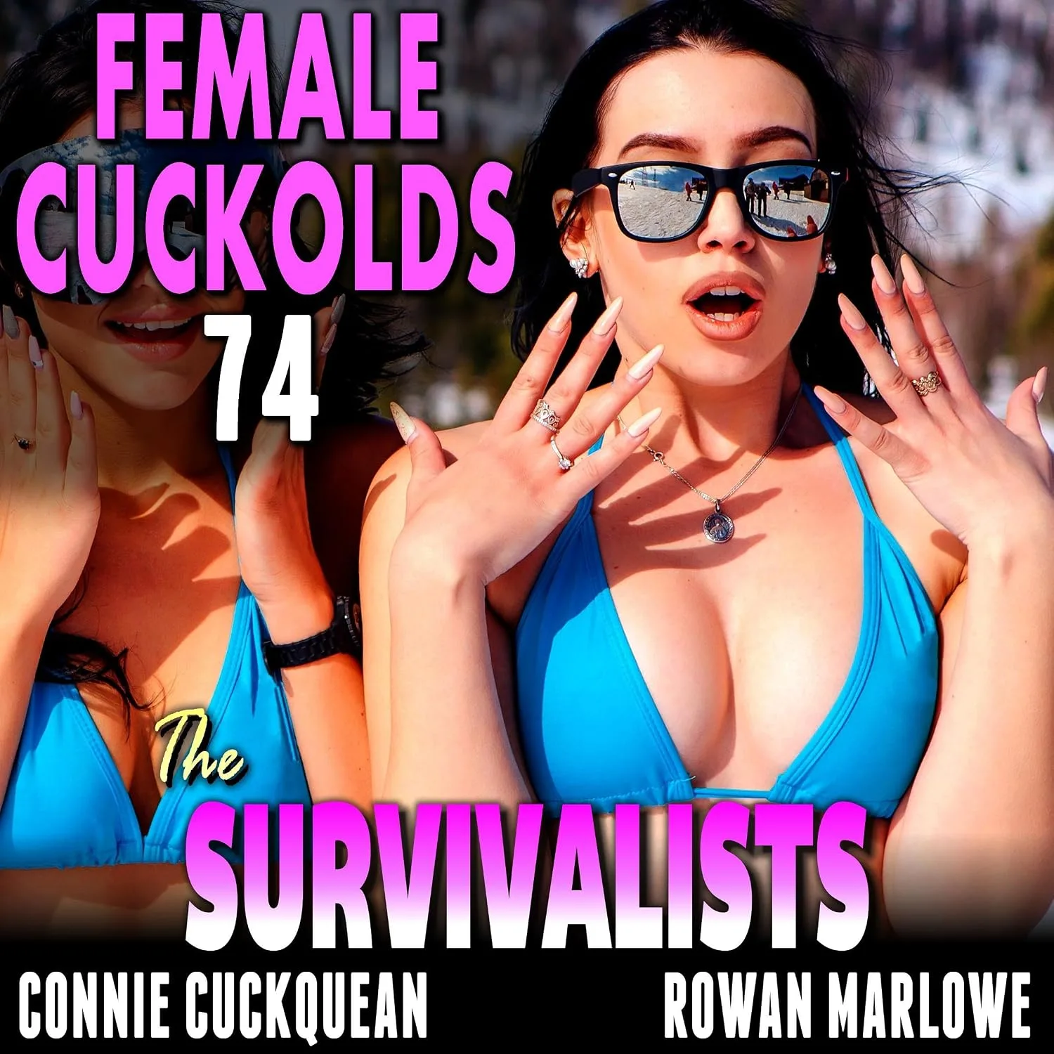 Portada de The Survivalists: Female Cuckolds 74: An FFM Lesbian Cuckquean Cheating Husband Erotica Story