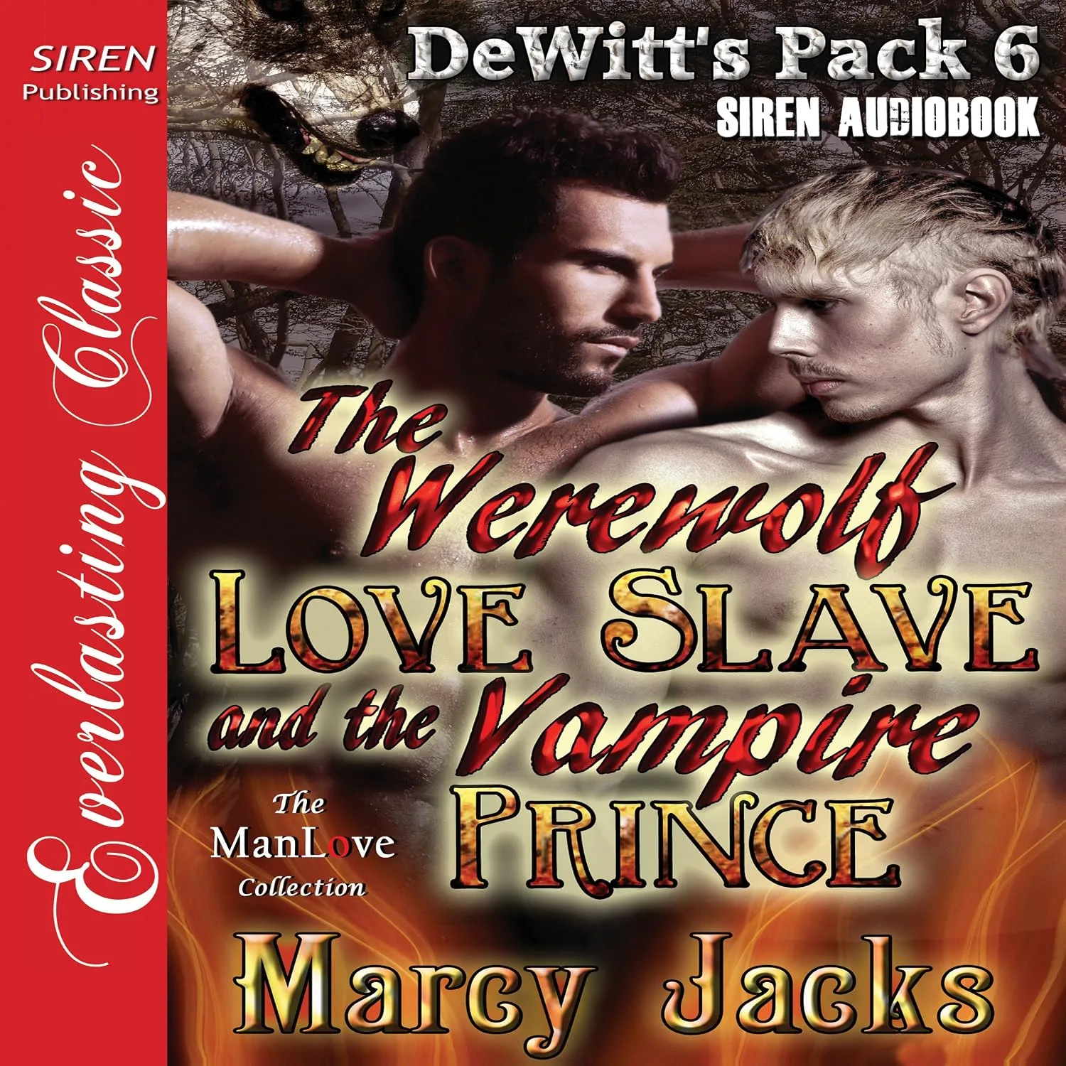 Portada de The Werewolf Love Slave and the Vampire Prince