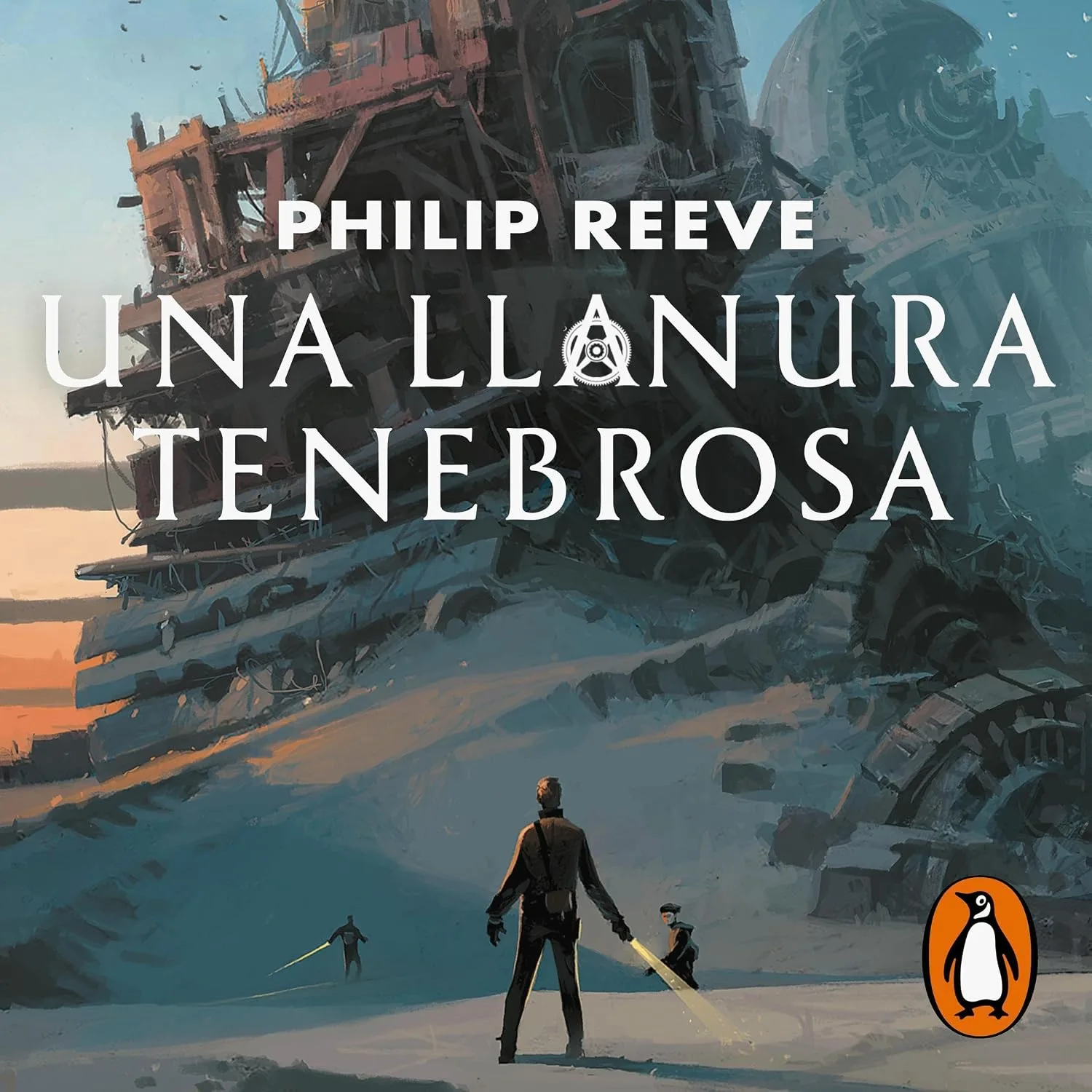 Portada de Una llanura tenebrosa: (Mortal Engines 4)
