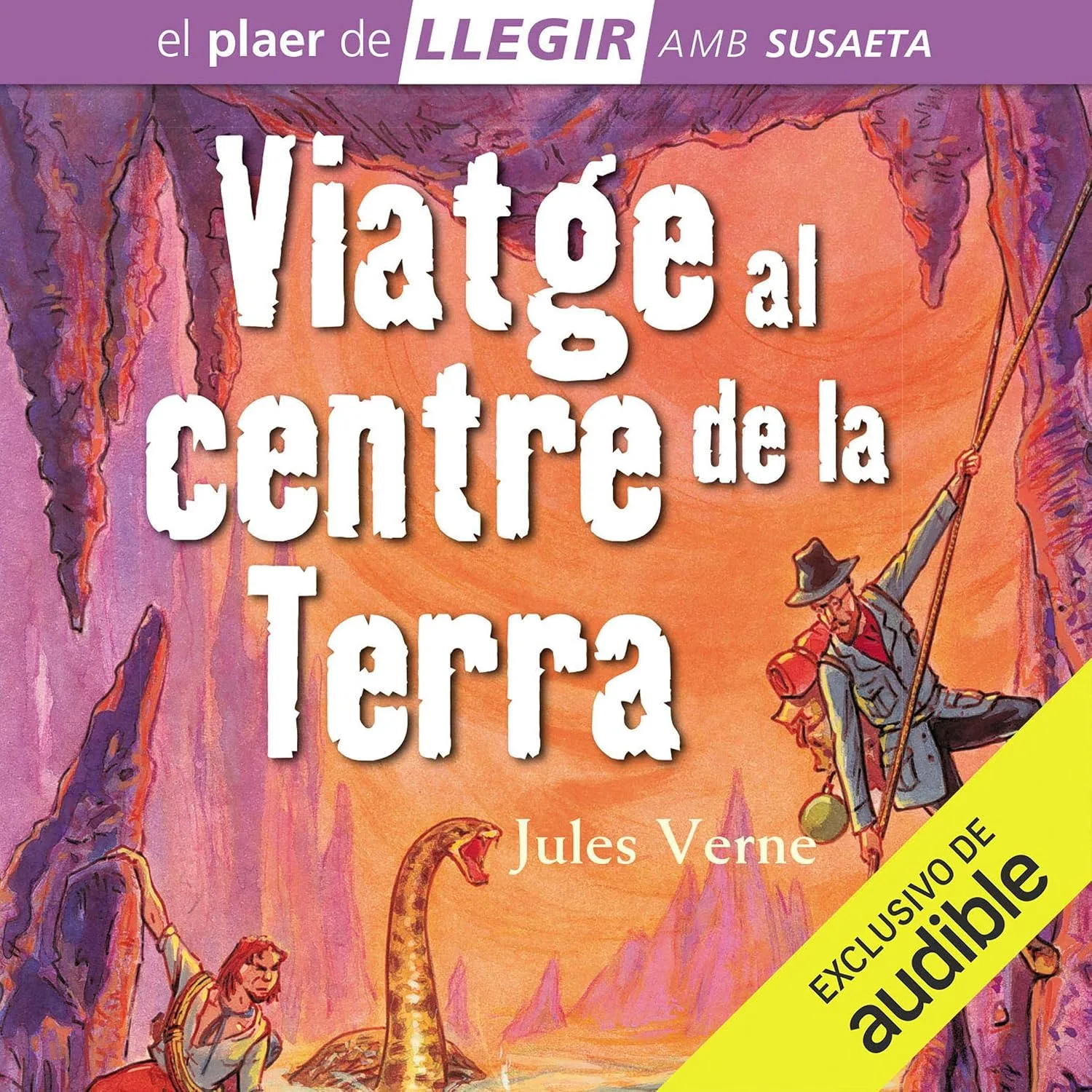 Portada de Viatge al centre de la Terra (Narración en Catalán)