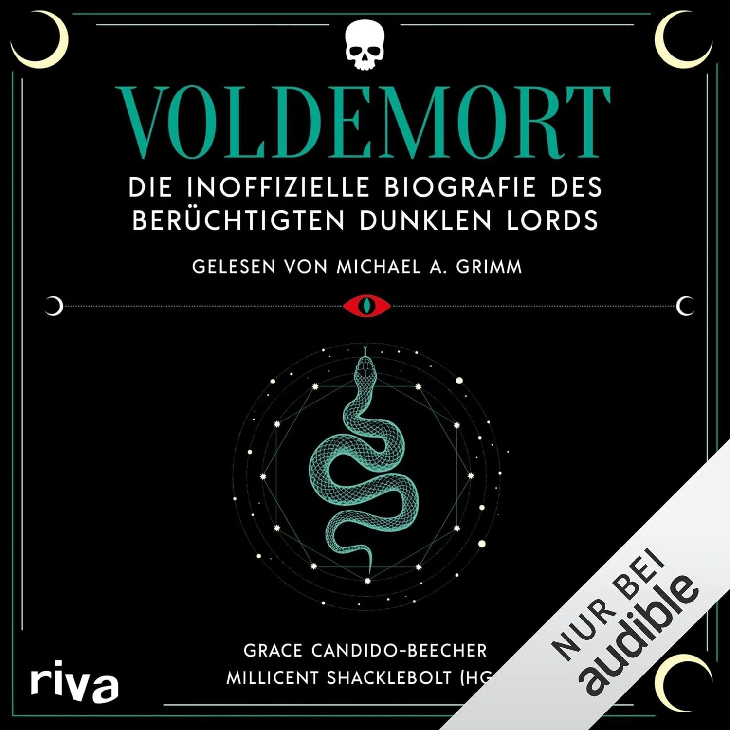 Portada de Voldemort: Die inoffizielle Biografie des berüchtigten Dunklen Lords